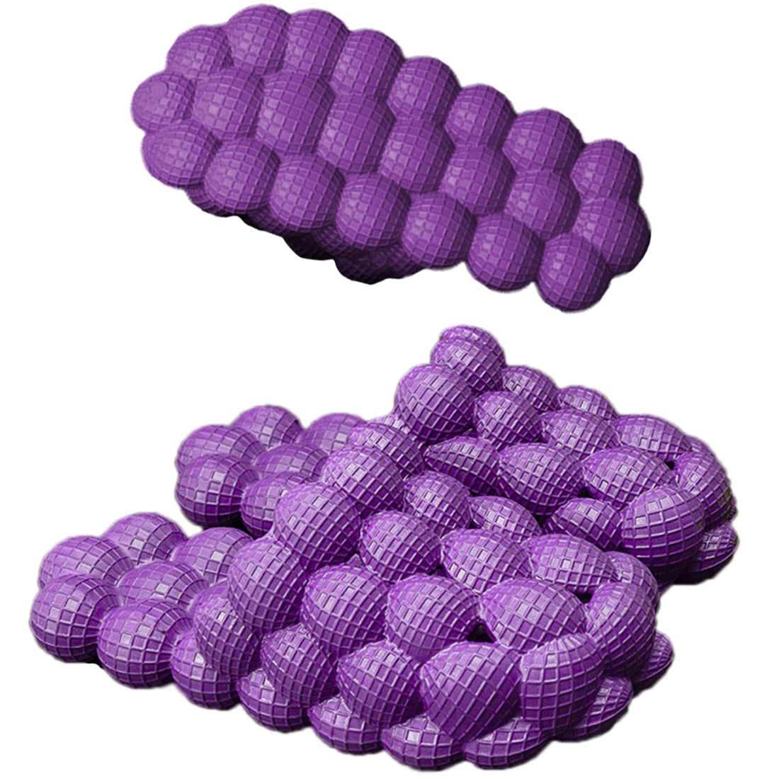 Funny Bubble Slippers with Massage - Unisex Comfort Slides for Home, Beach & Relaxation - Creative Bubble Pillow Sandals for Indoor/Outdoor Use
