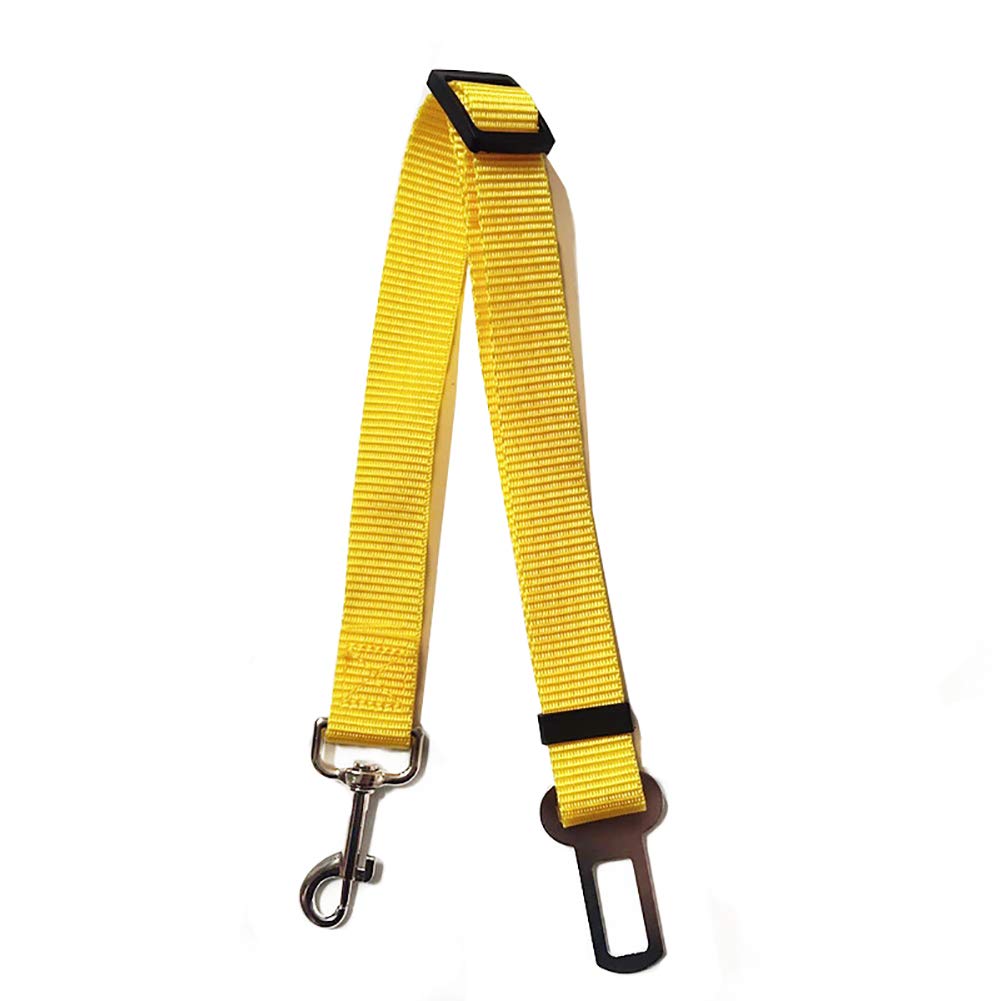 Retractable Dog Seat Belt for Cars - Reflective & Elastic Pet Safety Harness for Dogs & Cats - 9 Colors, 1 Pack - Perfect for Road Trips & Daily Commutes