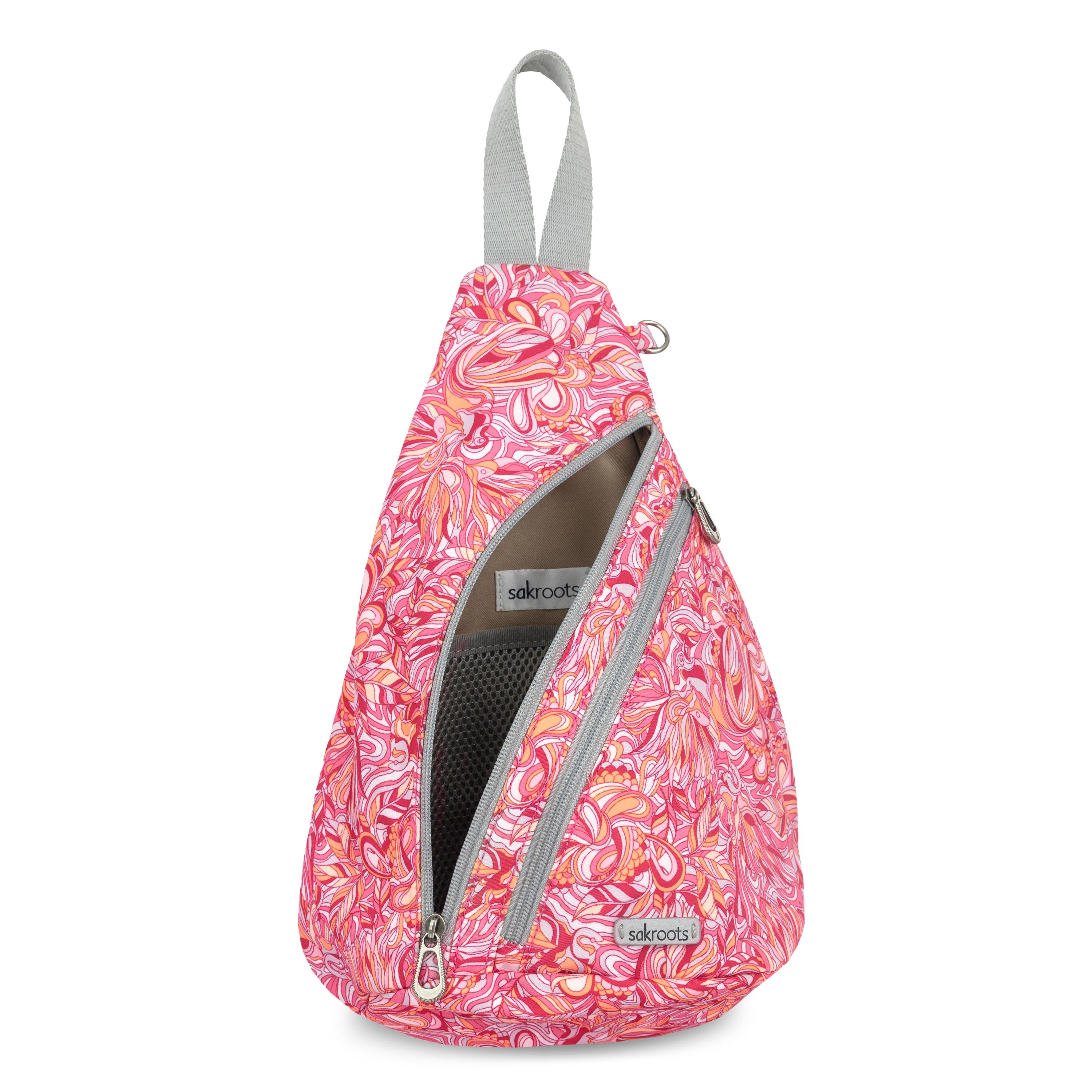 On The Go Sling Backpack - Lightweight Crossbody Travel Bag for Men & Women - Perfect for Hiking, Commuting & Everyday Use