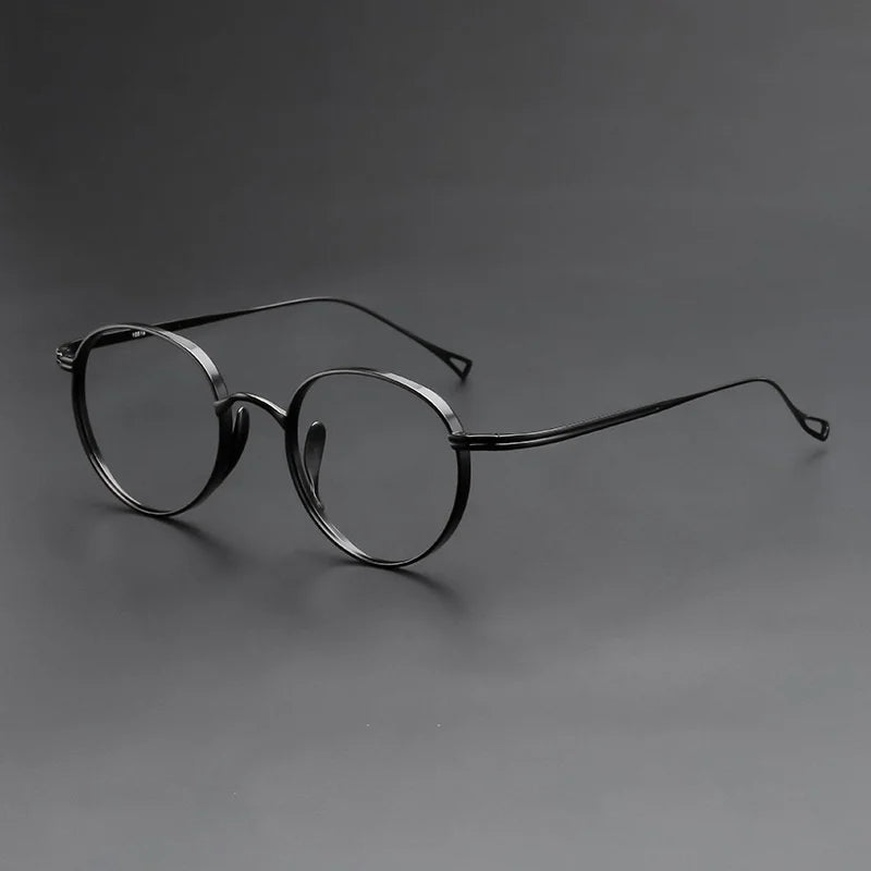 Brightzone Women's Full Rim Oval Square Titanium Eyeglasses - Lightweight & Durable Frame for Work, Reading & Everyday Use - Model 105181