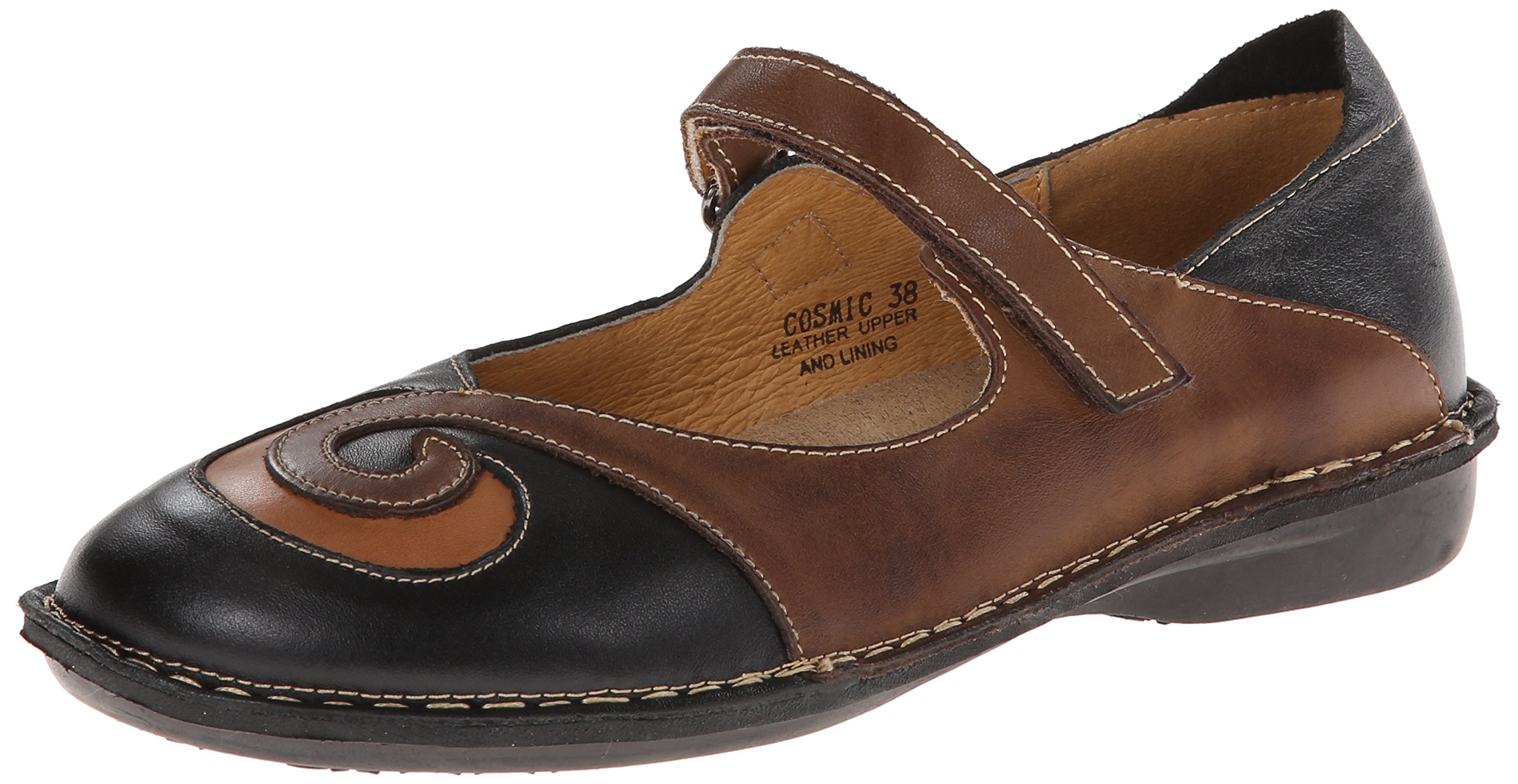Spring Step Women's Cosmic Mary Jane Flat - Comfortable & Stylish Slip-On Shoes for Work, Casual & Dressy Occasions