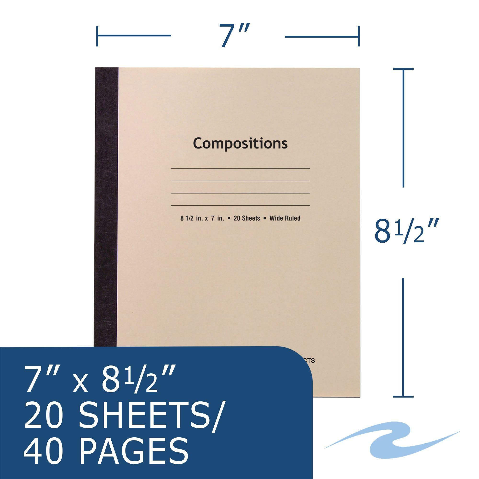 Roaring Spring Wide Ruled Composition Notebooks - Case of 288 (8.5