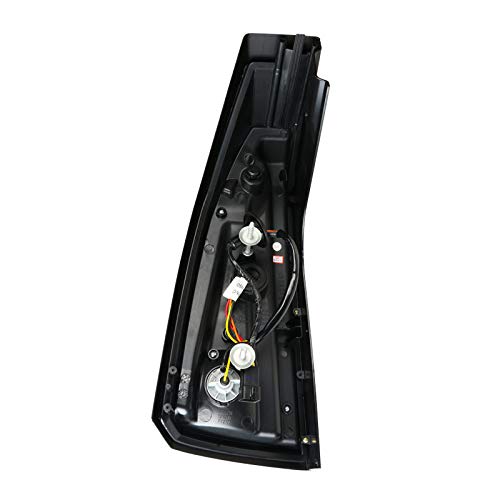 Smoke Lens LED Tail Lights for Cadillac CTS 2003-2007 - Tinted Rear Brake Lamps Pair - Upgrade Your Car's Style & Night Visibility (Perfect for Night Driving & Custom Car Mods)