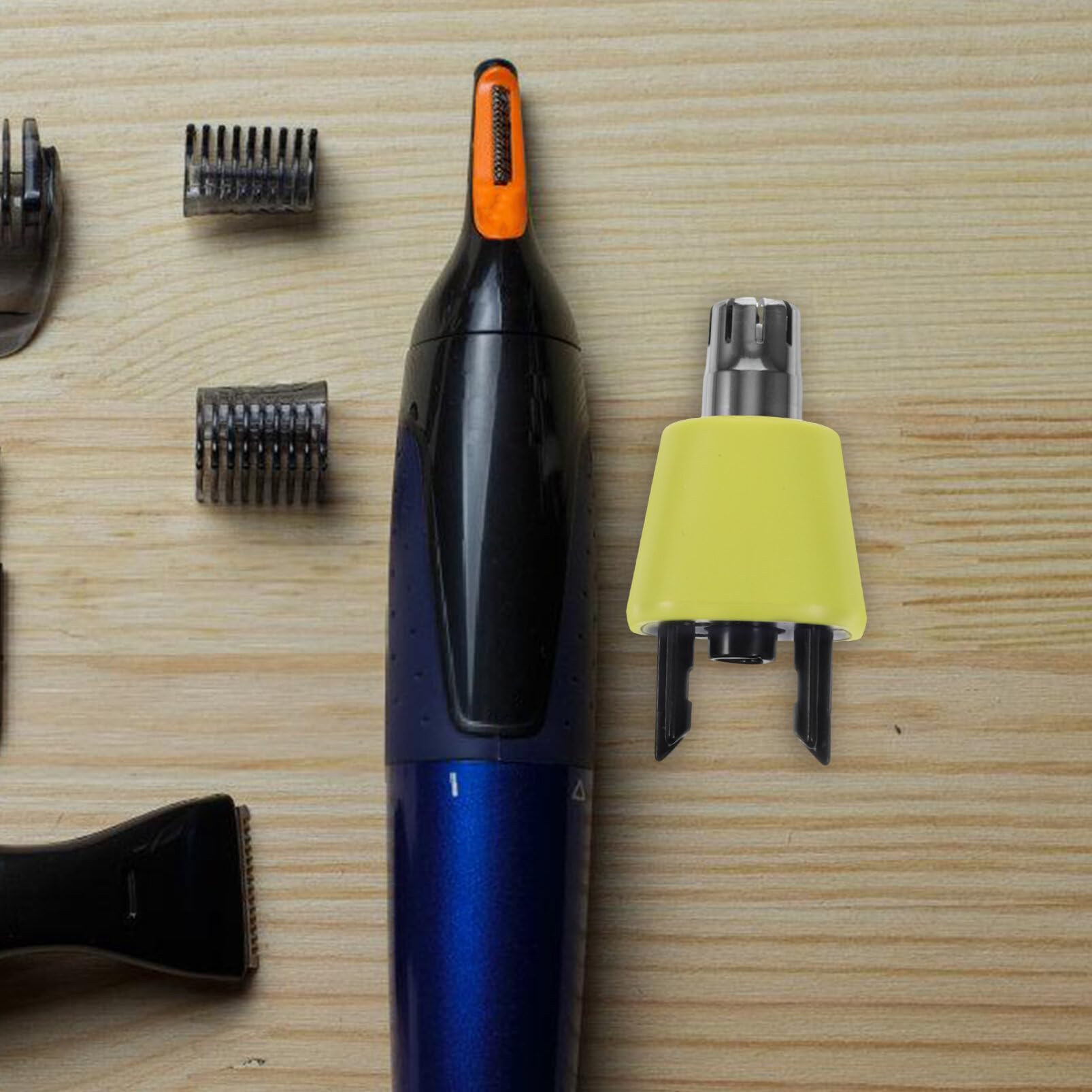 iplusmile Replacement Razor Heads for Nose Hair Trimmer - Stainless Steel Beard & Nasal Hair Trimmer Blades - Compatible with Most Nose Hair Trimmers - Perfect for Grooming, Travel & Personal Care