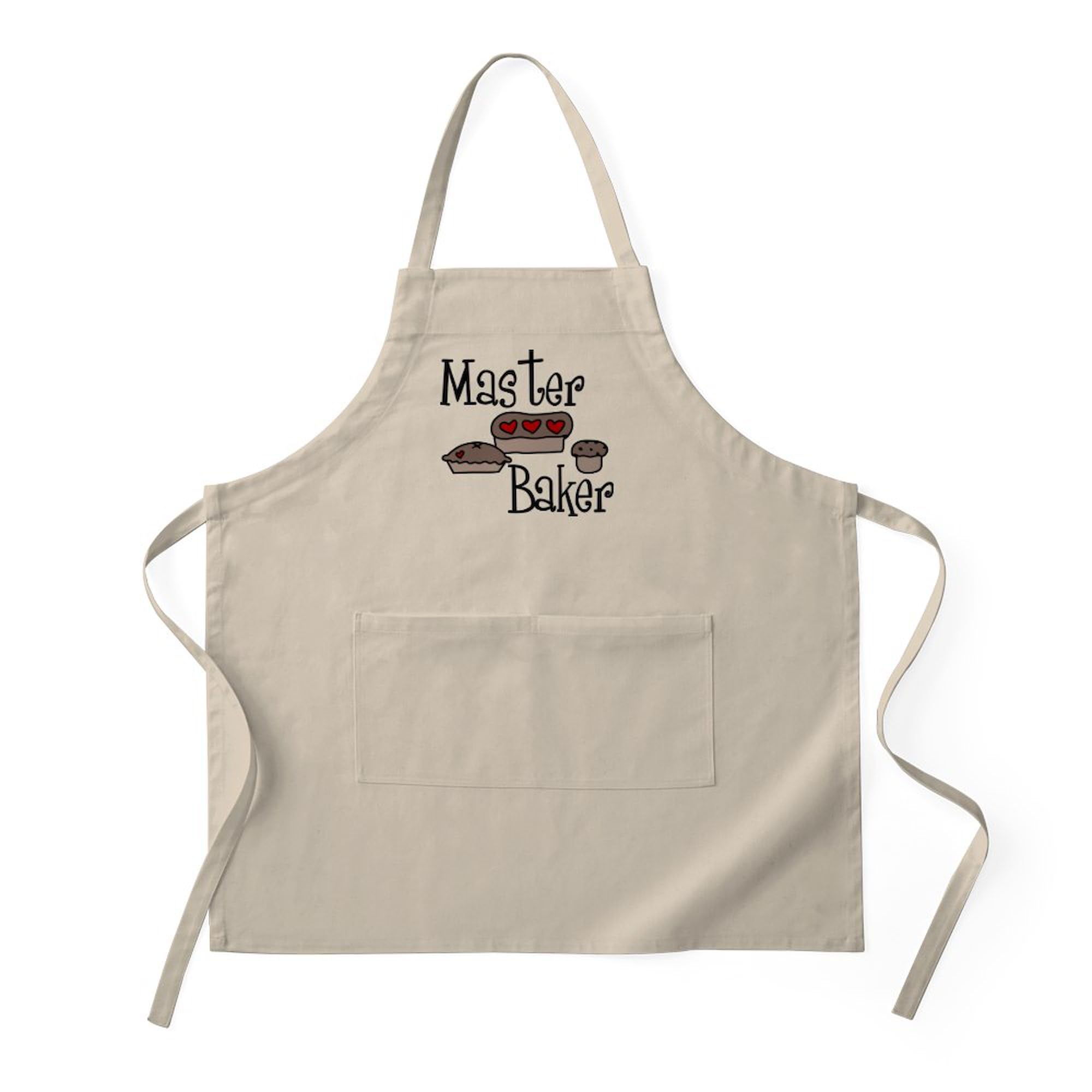 Master Baker Kitchen Apron with Pockets - Adjustable Grilling & Baking Apron for Cooking, BBQ, Baking - Perfect for Chefs, Home Cooks & Outdoor Grilling