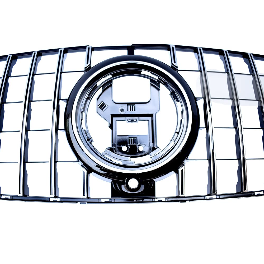GTR Grill Front Bumper Replacement for Mercedes-Benz GLS X167 (2020-2022) GLS400 GLS450 GLS580 - Upgrade Your Luxury SUV Style for Off-Road & Urban Driving