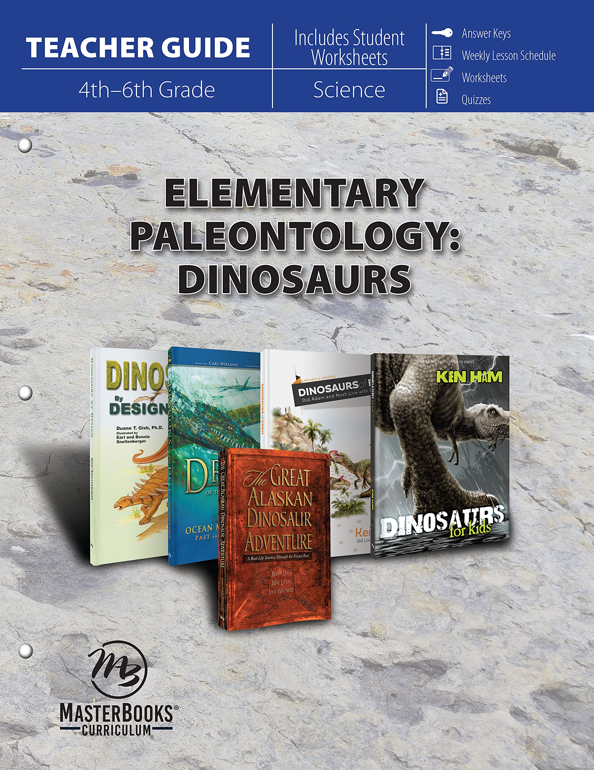 Elementary Paleontology: Dinosaurs Teacher Guide - Science Curriculum for Homeschool & Classroom Learning | Dinosaur Study for Kids | Lesson Plans & Activities