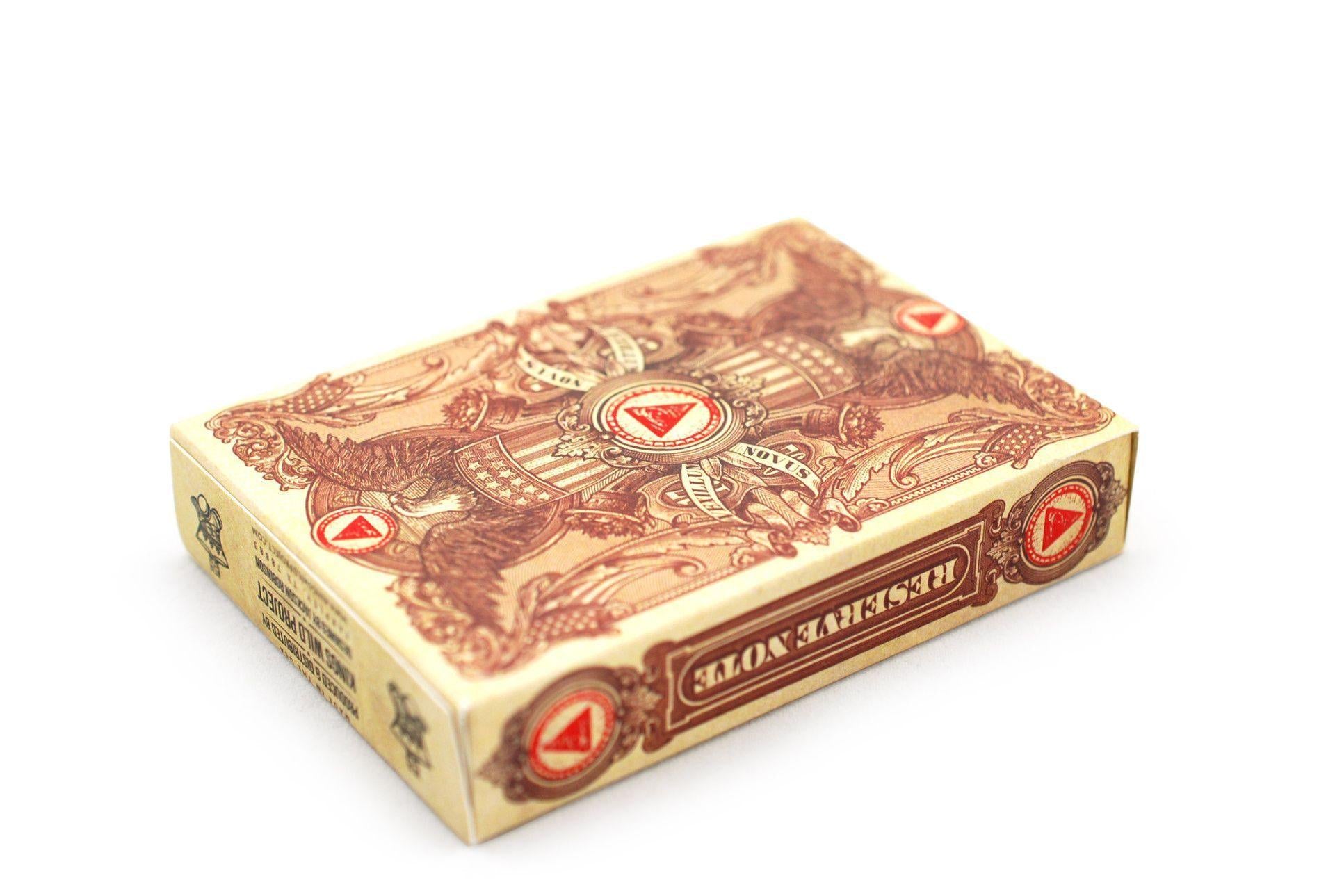 Federal 52 Reserve Note Playing Cards - Premium Poker Deck for Magic Tricks, Cardistry & Collectors | Perfect for Game Nights, Gifts & Professional Performances