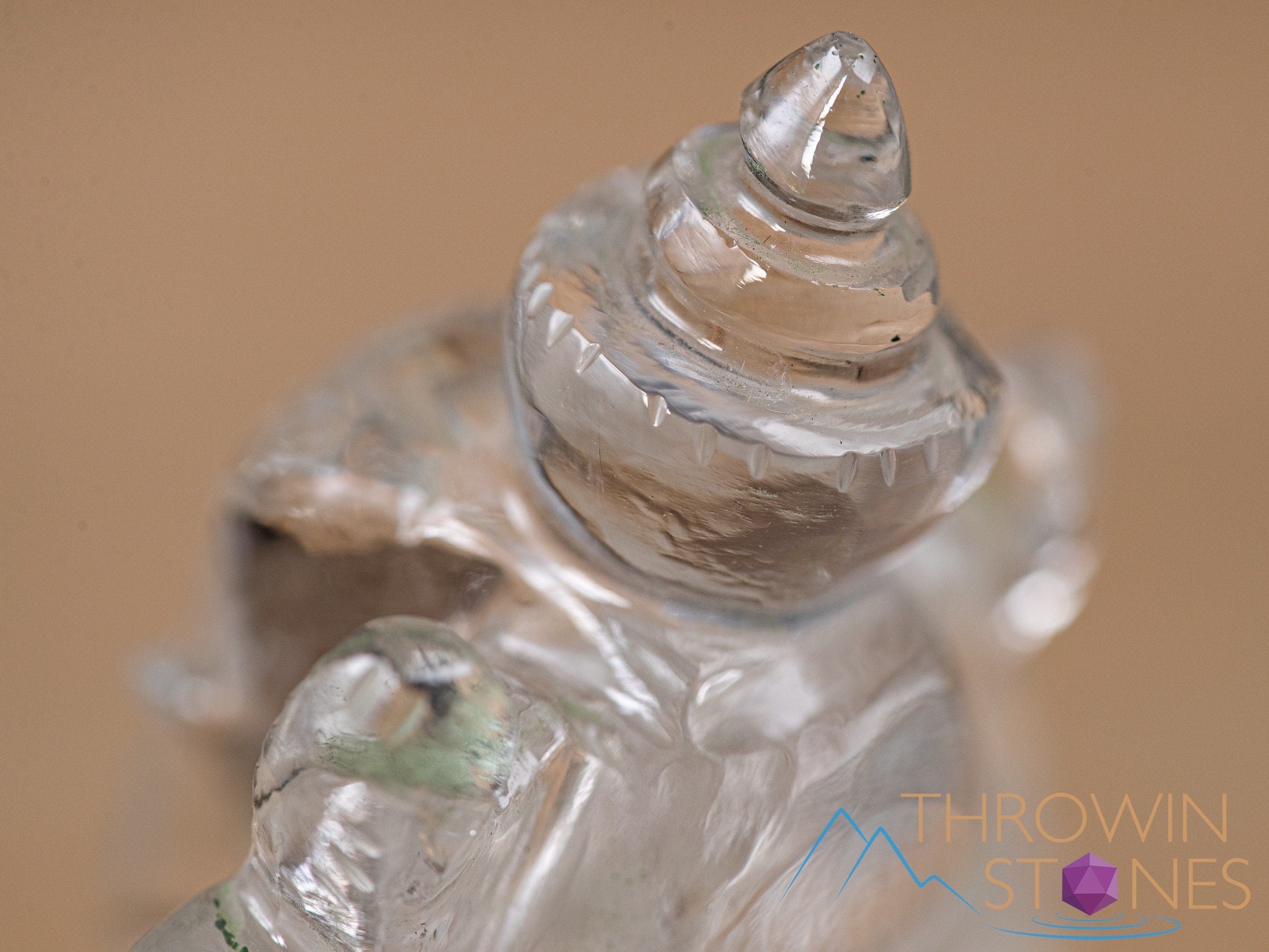 Himalayan Clear Quartz Ganesha Statue - Hand Carved Crystal Lord Ganesh Figurine for Home Decor, Spiritual Healing & Meditation | Perfect for Yoga Studios, Altars & Gift Giving