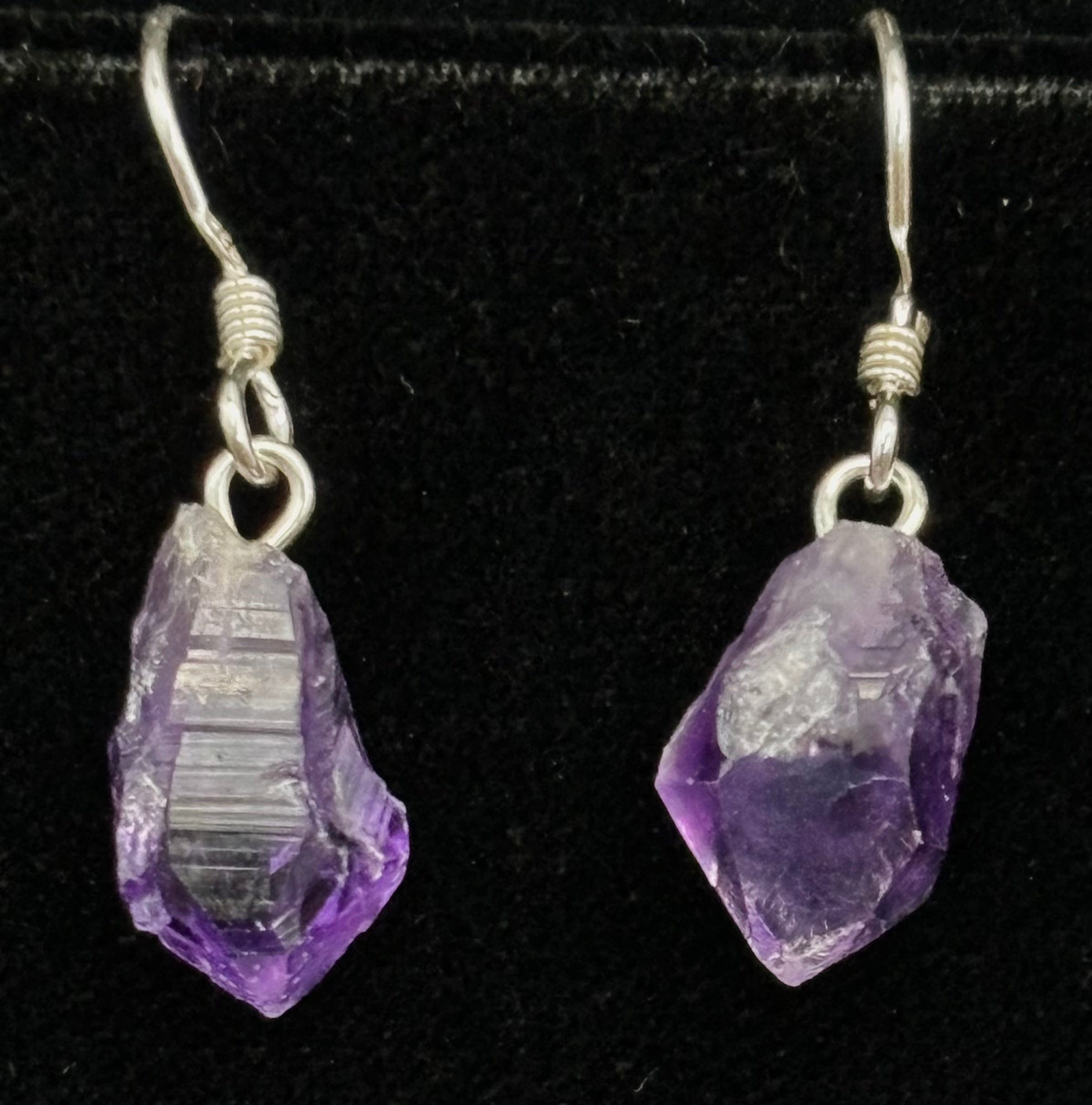 Amethyst Earrings Sterling Silver 925 - Elegant Purple Gemstone Jewelry for Women | Perfect for Gifts, Weddings & Everyday Wear