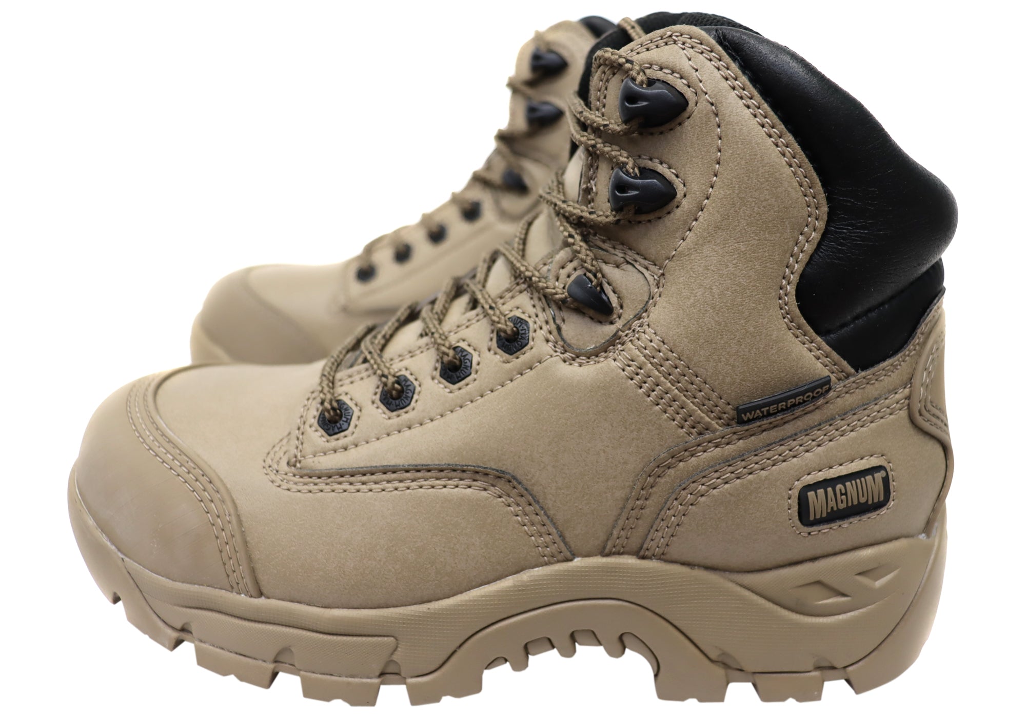 Magnum Men's Waterproof Precision Max SZ CT WPI Safety Work Boots - Heavy Duty Construction & Industrial Use for Outdoor Work