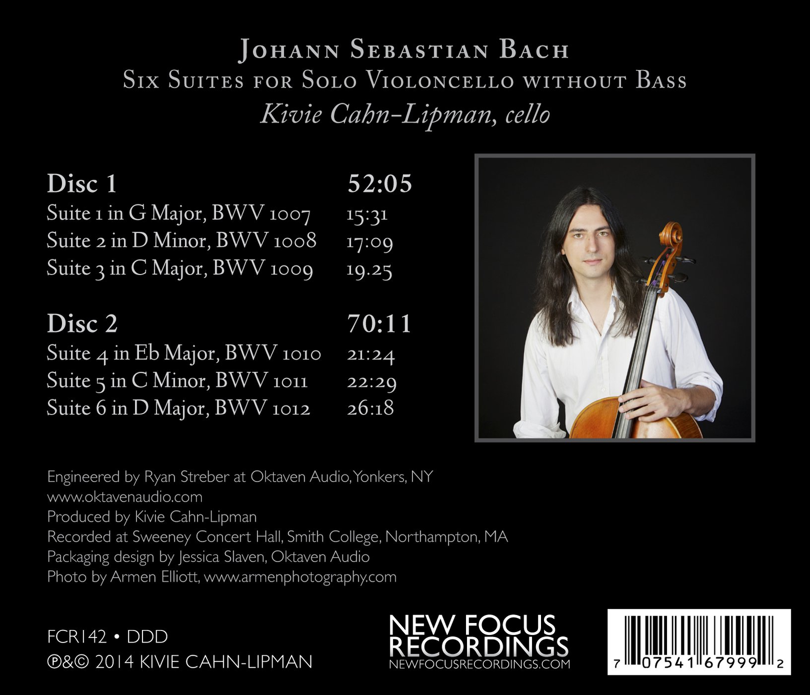 Bach Six Suites for Solo Cello Without Bass - Premium Sheet Music for Cello Players & Music Students - Perfect for Practice, Performances & Music Study