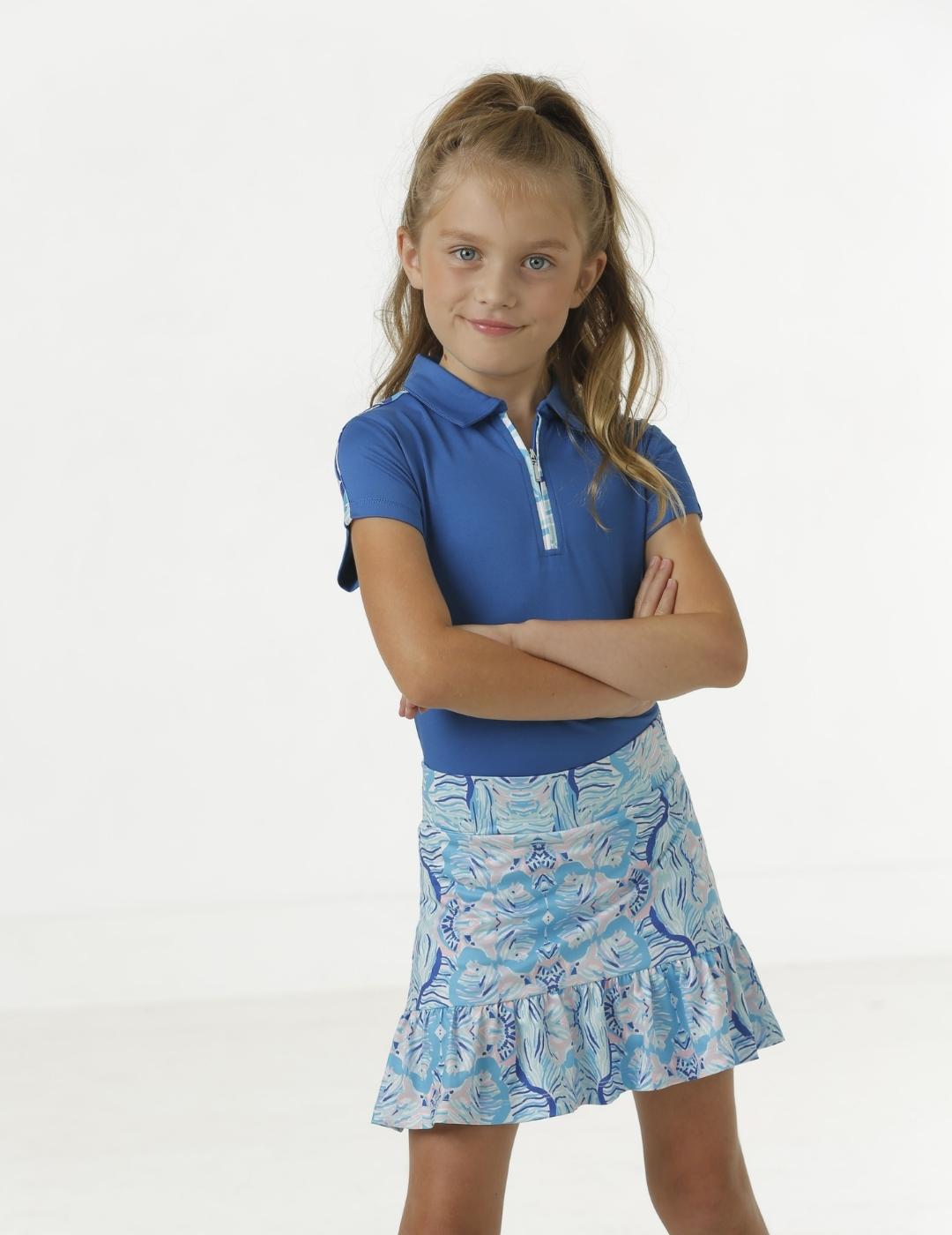 Saylor Youth Girls' Skort - Comfortable Athletic Skirt Shorts for Teens & Kids - Perfect for School, Sports & Outdoor Activities