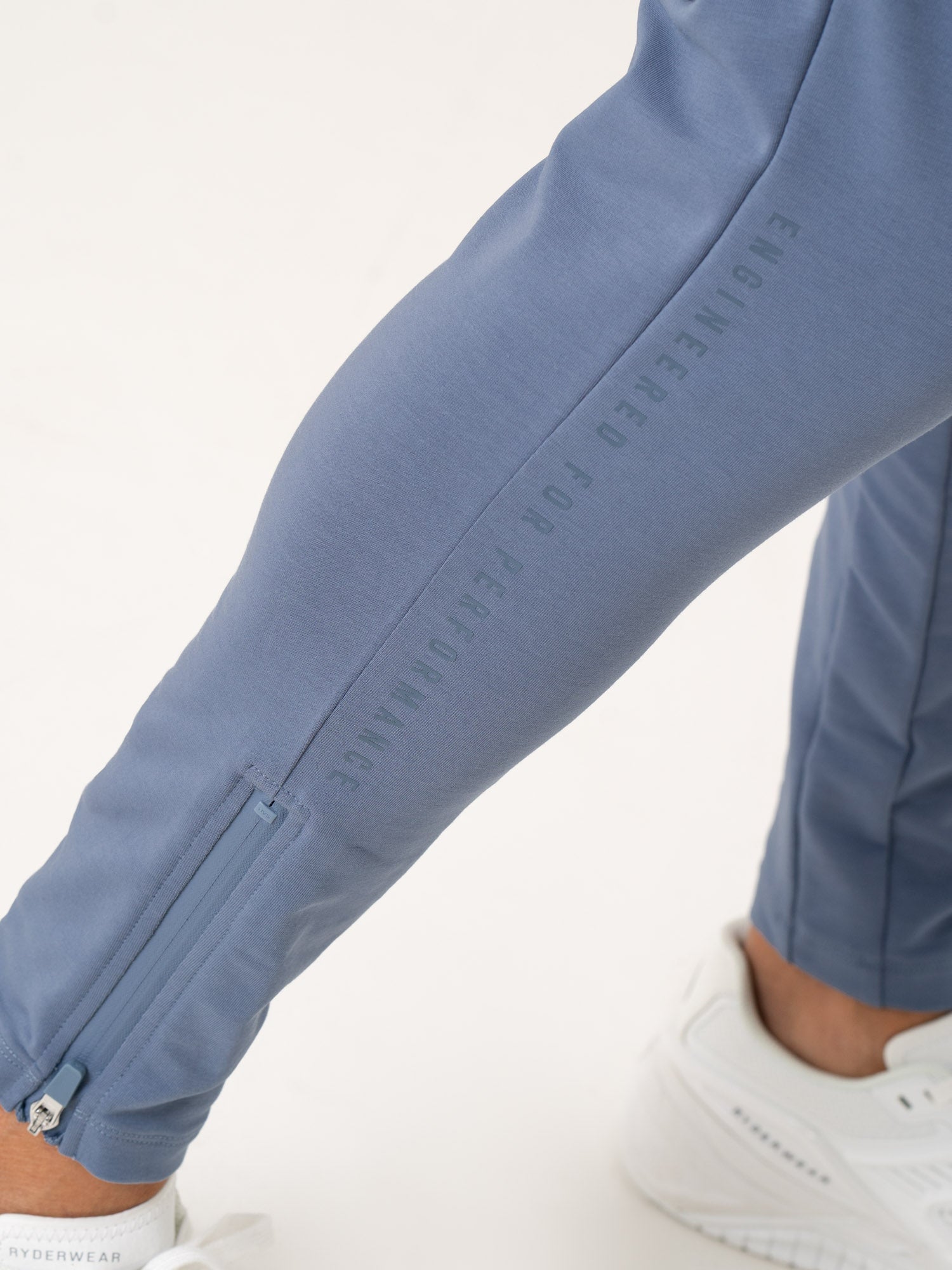 Pursuit Gym Track Pants for Men & Women - Stretch Denim Blue Workout Joggers - Perfect for Running, Yoga & Gym Training