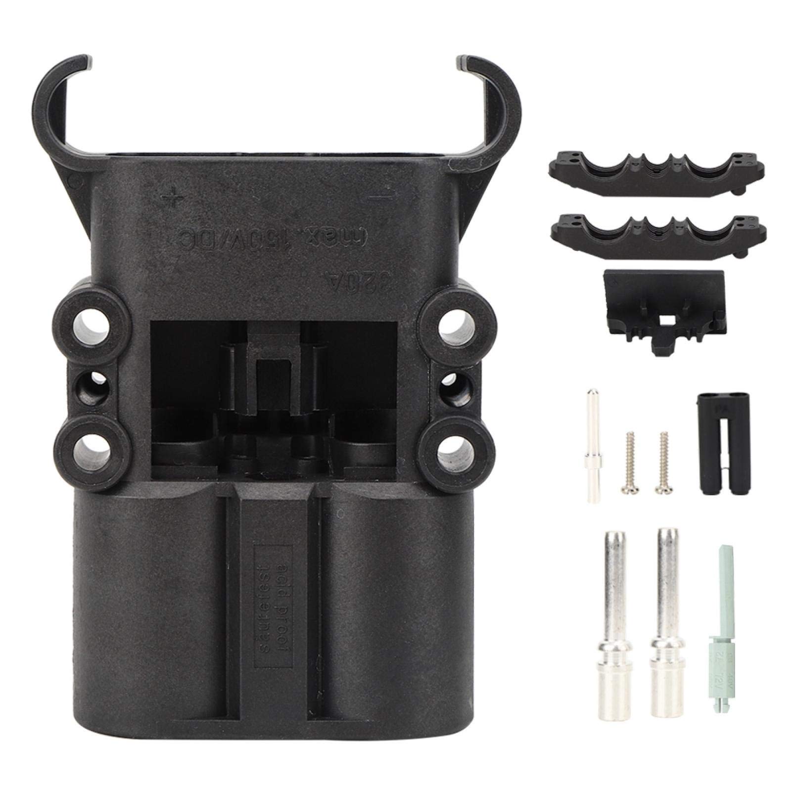 Nylon Plastic Male Electrical Wire Connectors for Electric Stackers, Carts, Forklifts & Vehicles - Durable Power Connection Solution for Industrial Equipment and EV Charging Stations