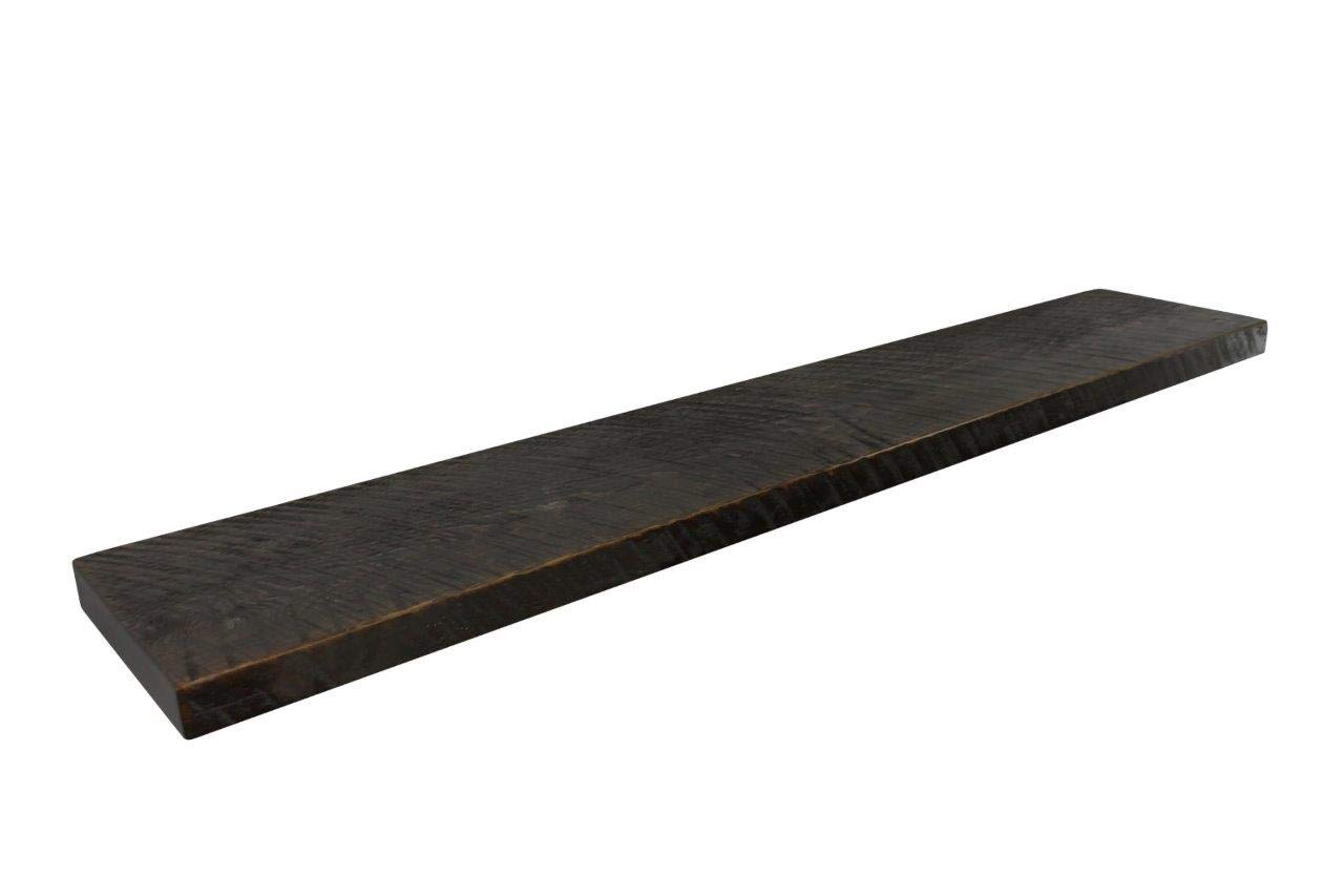 Joel's Antiques - 72 Inch Solid Wood Floating Shelves for Wall - Natural Wood Heavy Duty Rustic Fireplace Mantel & Bookshelf - Perfect for Living Room, Bedroom, Office Decor - Mocha Brown 72x10x2 Inches - Wall Mounted Shelf for Displaying Books, Photos, Plants and Home Decor