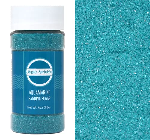 Aquamarine Sanding Sugar 4oz