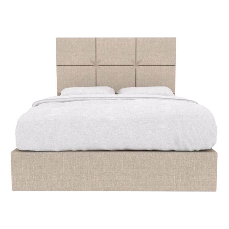 Jarvis Fabric Drawer Bed Frame with Storage - Pet Friendly & Durable Bed Base - Perfect for Small Spaces, Dorms & Guest Rooms