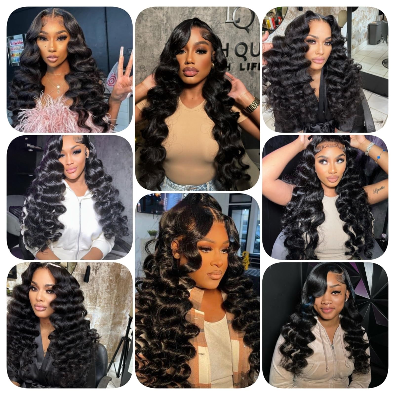 12A 100% Unprocessed Brazilian Virgin Remy Hair Bundles - 3 Bundles with 5x5 HD Lace Closure (18 20 22 +18 Inches) - Loose Wave Human Hair Weft Extensions for Black Women - Perfect for Daily Wear, Styling & Special Occasions