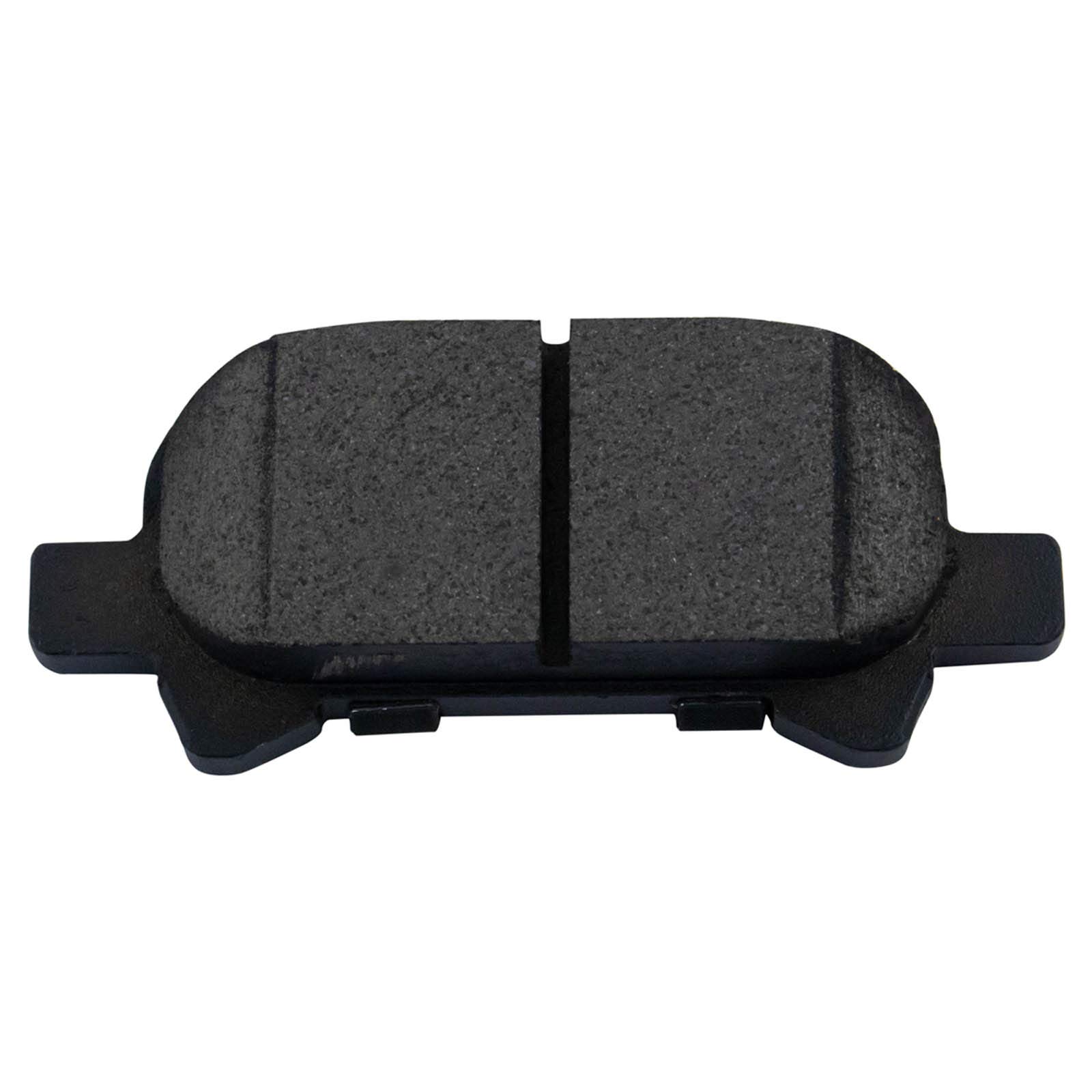 TRQ Rear Brake Pad and Rotor Kit - Ceramic Brake Pads & Solid Rotors - Compatible with 2006-2007 Toyota Avalon, 2002-2006 Camry, 2004-2008 Solara - Perfect for Smooth Braking & Long-Lasting Performance