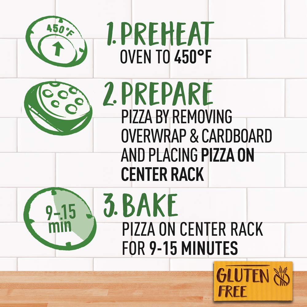 Freschetta Gluten Free Pepperoni Frozen Pizza - Original Crust, 14 oz | Perfect for Quick Dinners, Parties & Family Meals