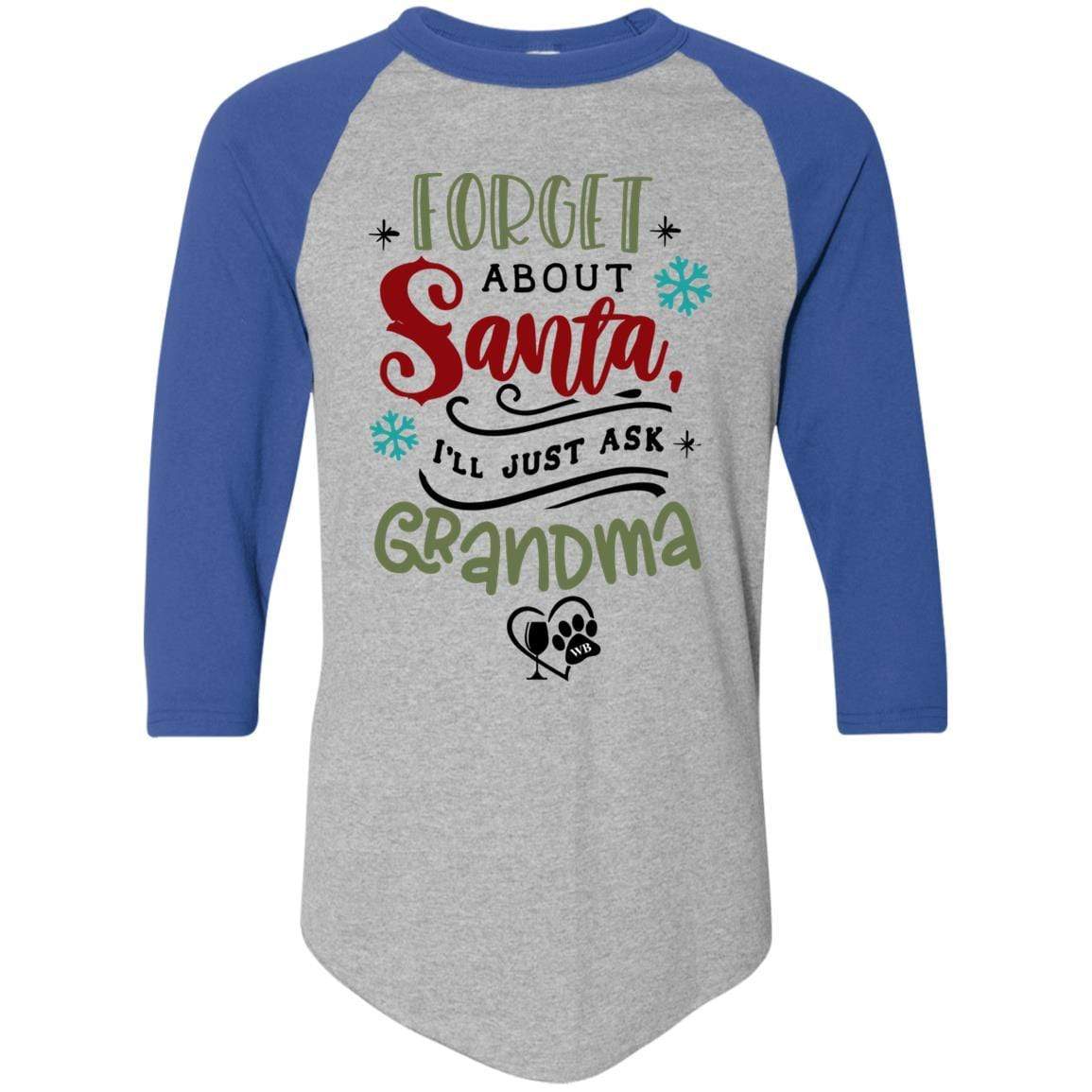 WineyBitches.Co Colorblock Raglan Jersey - Women's Trendy Baseball Tee for Casual Wear & Night Out