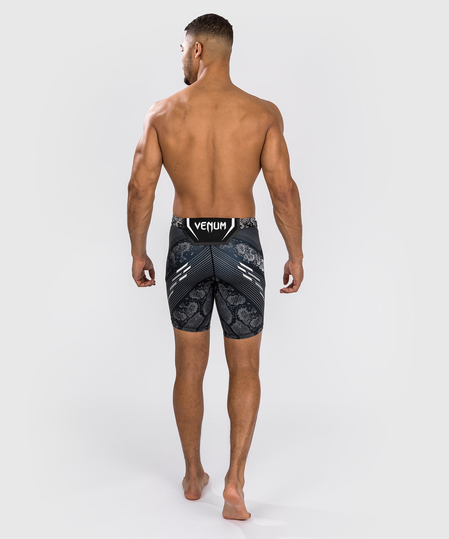 Venum UFC Adrenaline Personalized Authentic Fight Night Men's Vale Tudo MMA Shorts - Black | Premium Training & Competition Gear for MMA Fighters