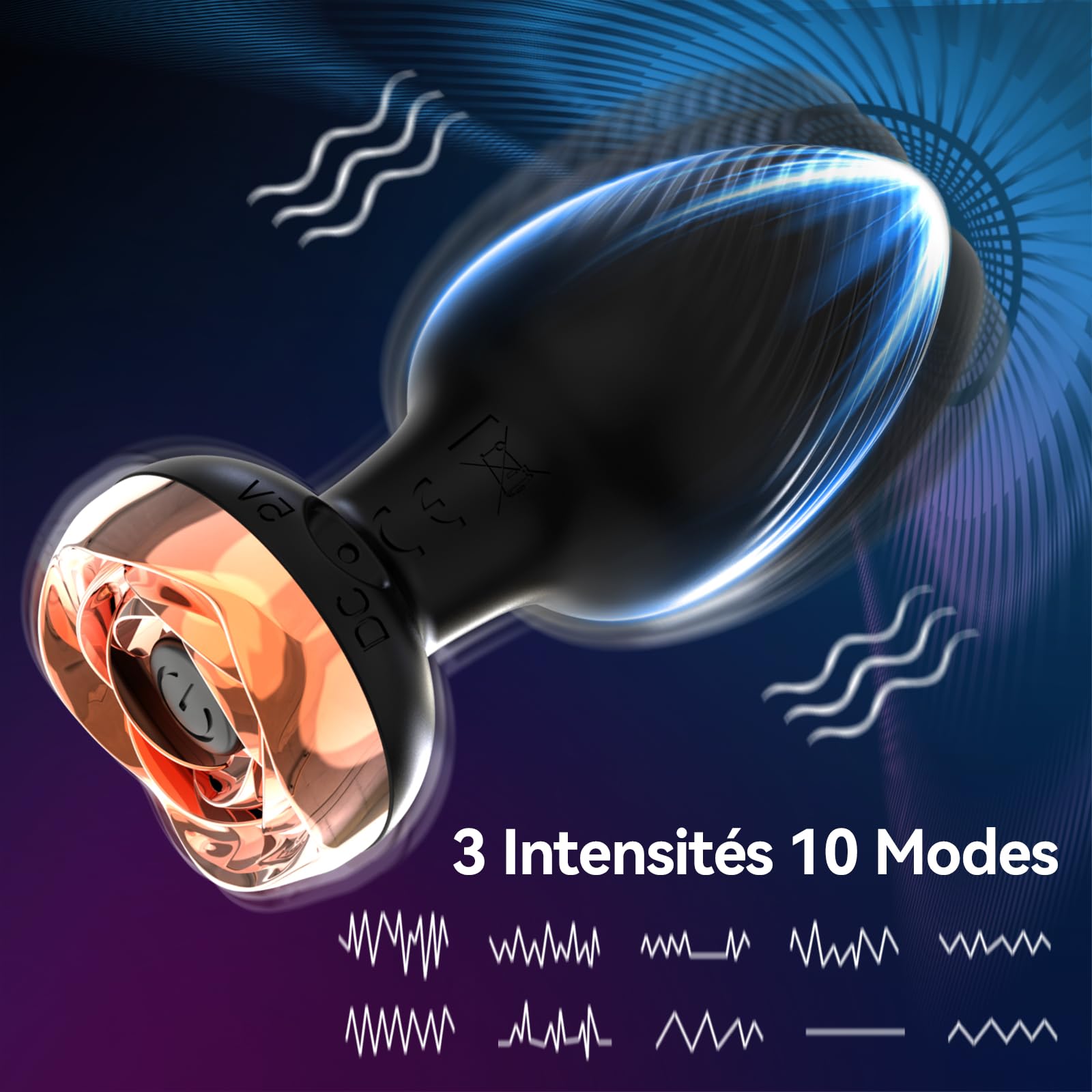 Remote Control Vibrating Anal Plug for Women & Men - Prostate Massager with Wireless Remote, Beginner Friendly Silicone Butt Plug for Couples Play, Solo Use, BDSM & Sensual Exploration