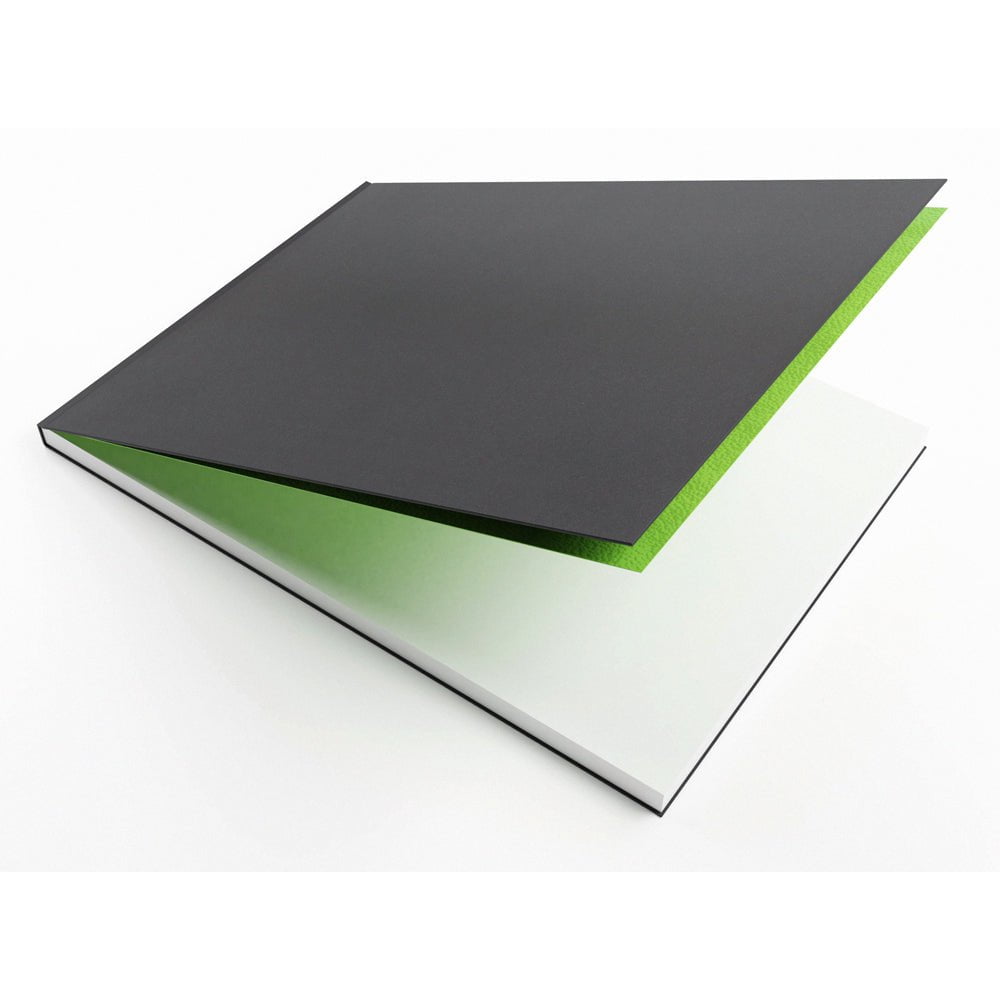 Artgecko Premium A4 Landscape Sketchbook - 92 Pages (46 Sheets) 150gsm White Paper for Artists & Designers | Perfect for Drawing, Watercolor & Mixed Media Art