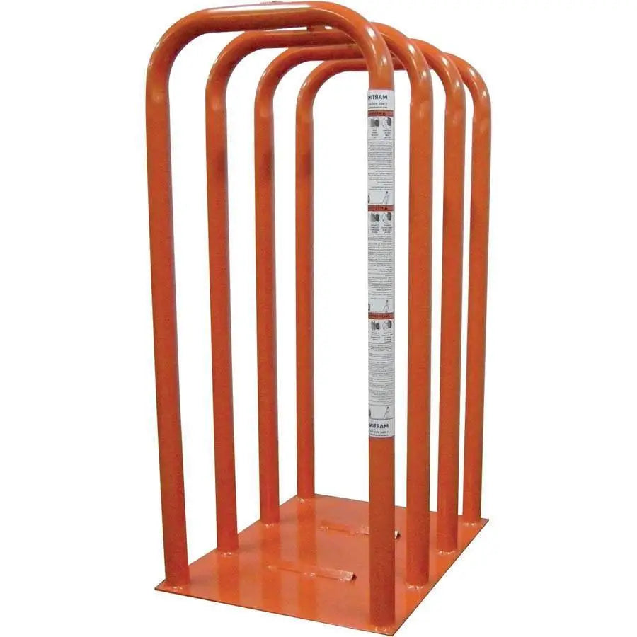 AME 4 Bar Heavy Duty Tire Inflation Cage 24440 - Secure Tire Safety for Trucks, Trailers & Off-Road Vehicles