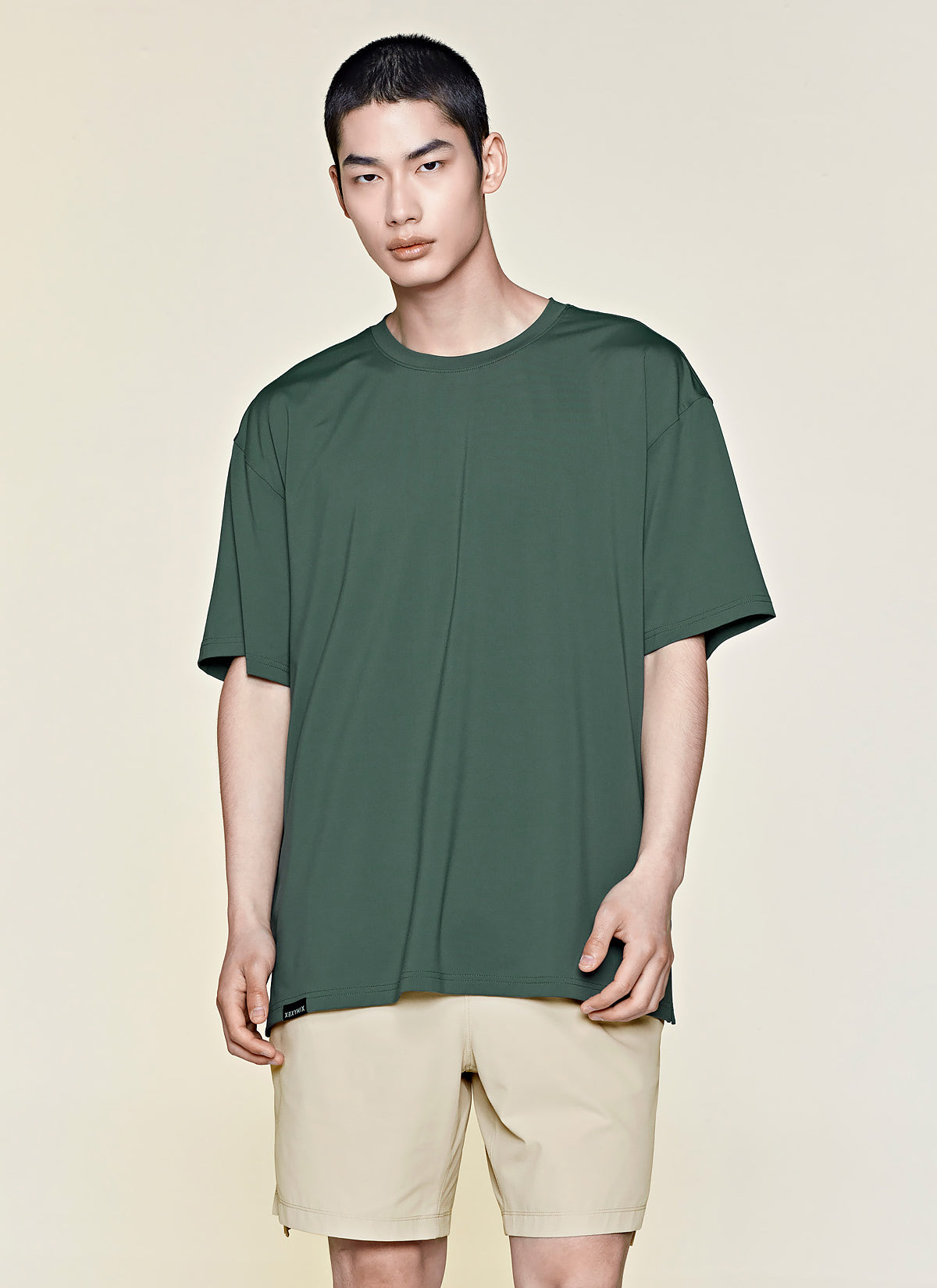 Men's Lightweight Ice Feather Fit Short Sleeve T-Shirt - Perfect for Summer Outdoor Activities & Casual Wear