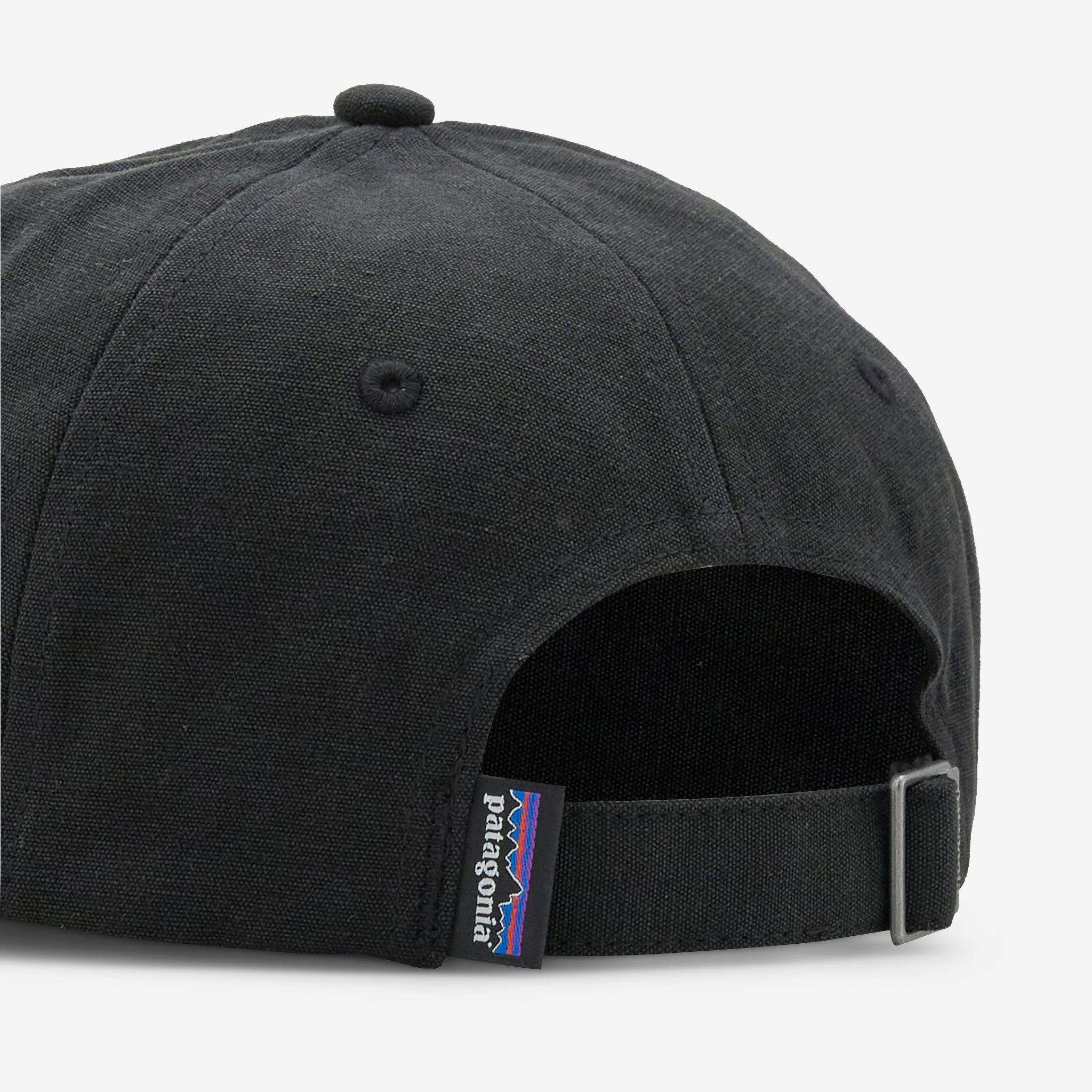 P6 Label Trad Cap Black - Premium Adjustable Baseball Hat for Men & Women - Perfect for Outdoor Sports, Casual Wear, and Branding