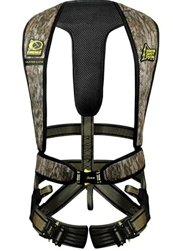 Hunter Safety System Ultra-Lite Harness - Shock Absorbing Safety Harness for Tree Stand Hunting - Durable Hunting Gear for Deer, Turkey & Big Game Hunting - Perfect for Outdoor Adventures & Wilderness Survival