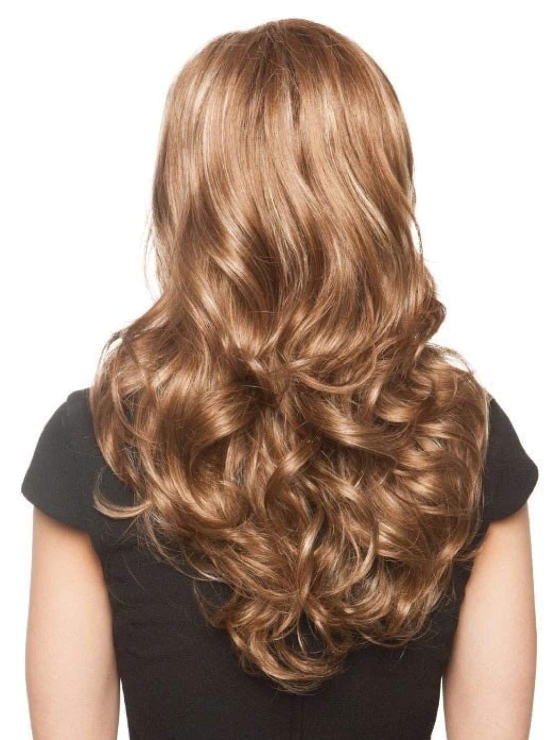 Amore Brittany Wig Bundle - 5 Piece Set with Dark Chocolate Synthetic Hair, Wig Cap, Wide Tooth Comb, Travel Size Shampoo & Styling Guide Book | Perfect for Cosplay, Costume Parties & Everyday Wear