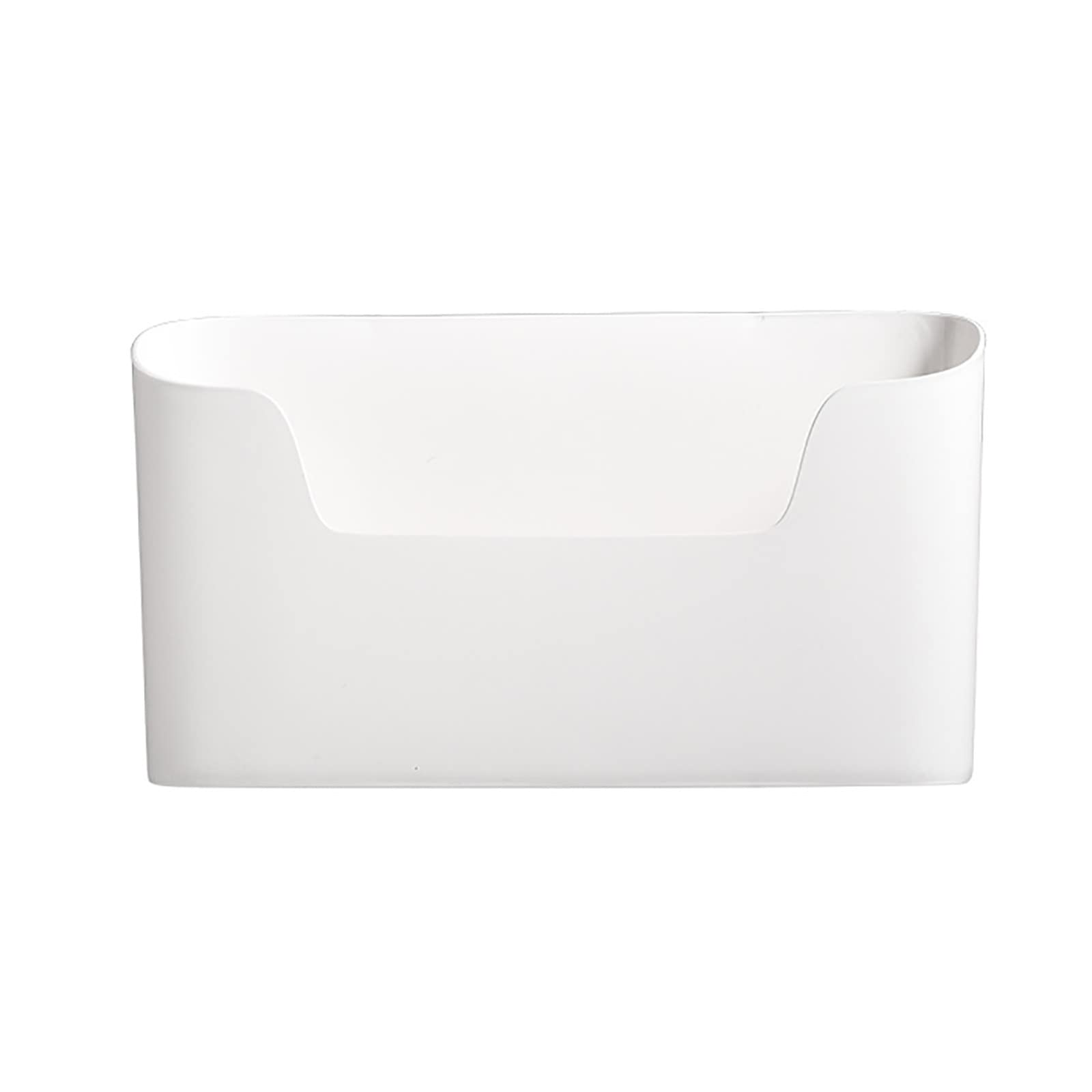 GILIGEGE Multifunctional Wall Mounted Kitchen Storage Basket - Pull Out Cabinet Organizer for Spices, Utensils & Seasonings | Space Saving Drawer Shelf Rack (White) - Perfect for Small Kitchens, Pantries & RV Cooking Spaces