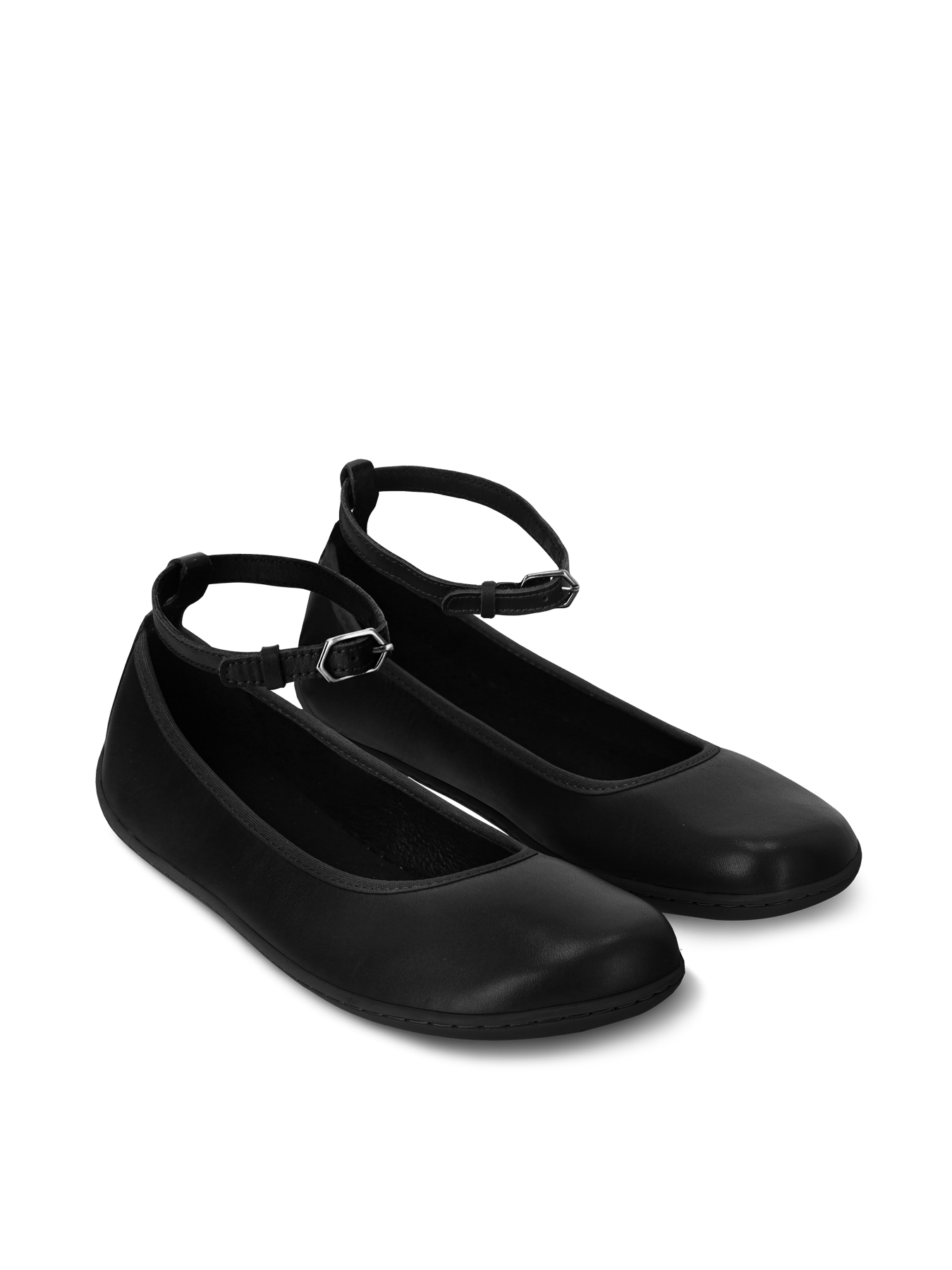 Ballet Flats Be Lenka Florence - Comfortable Women's Black Leather Shoes for Work, Travel & Casual Wear
