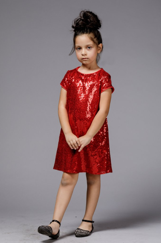 Red Katy Dress - Elegant Women's Party Gown for Evening Events, Date Nights & Special Occasions | Flowy A-Line Silhouette