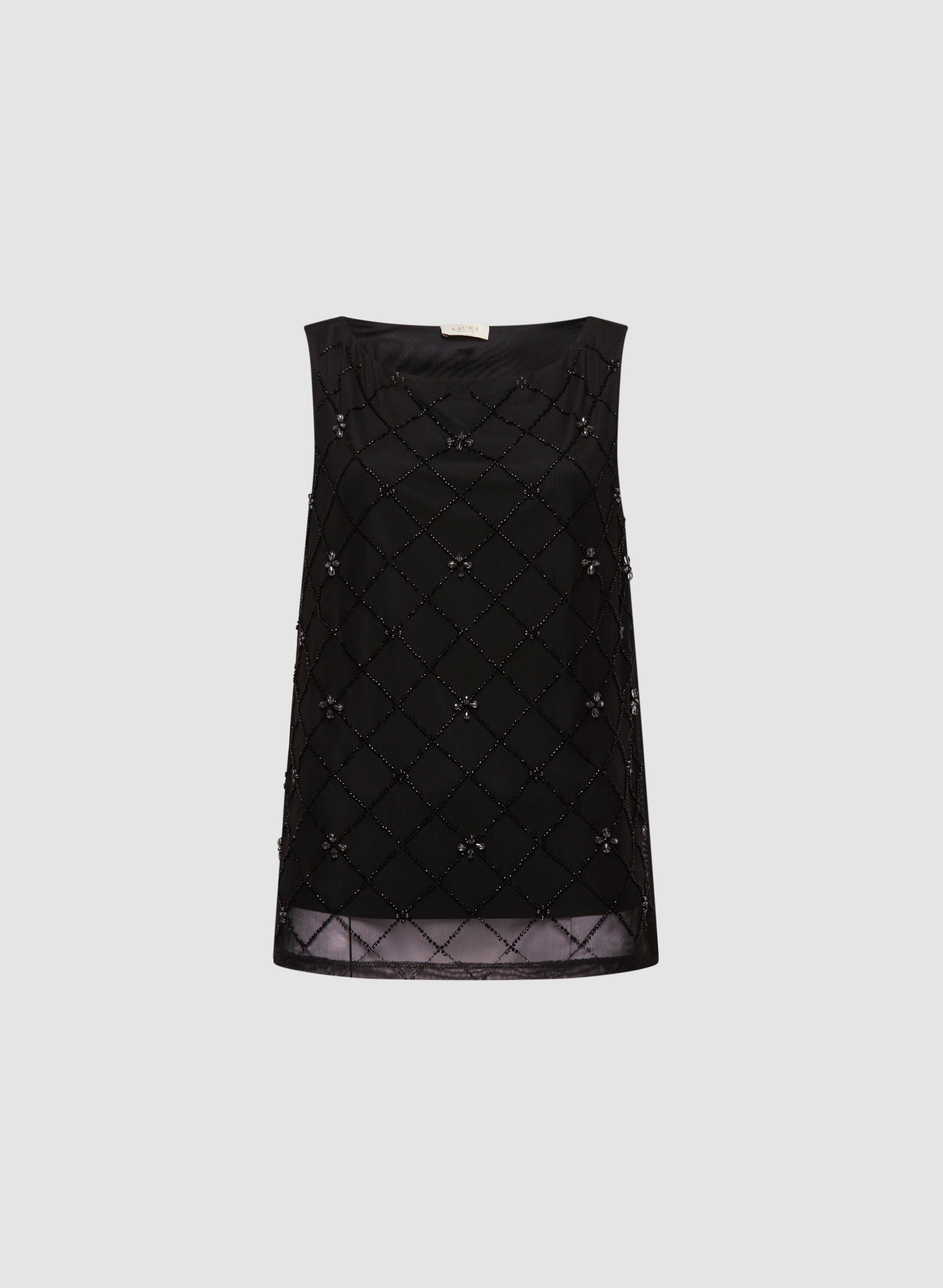Stylish Beaded Detail Sleeveless Top for Women | Elegant Summer Blouse | Perfect for Parties, Dates & Casual Outings