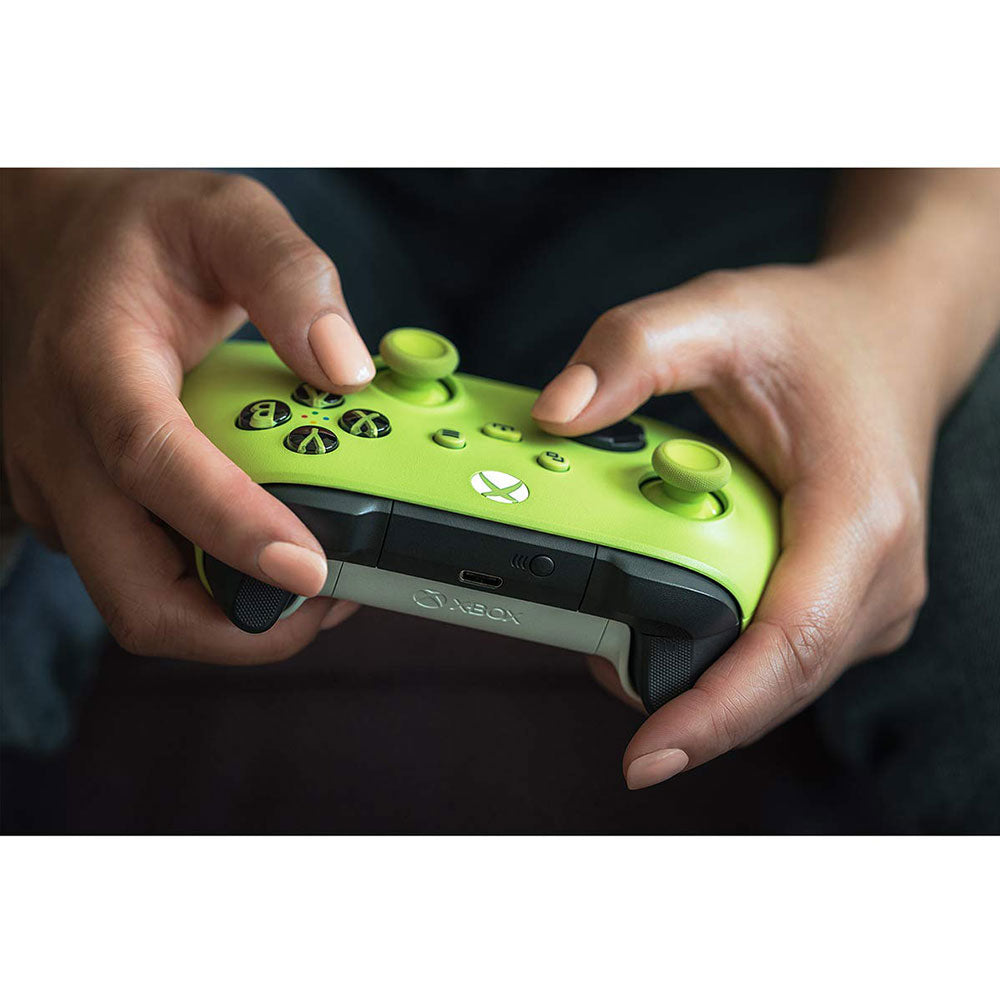 Xbox Wireless Controller for Xbox One & Series X | Electric Volt Green | Gaming, Streaming & Multiplayer Use