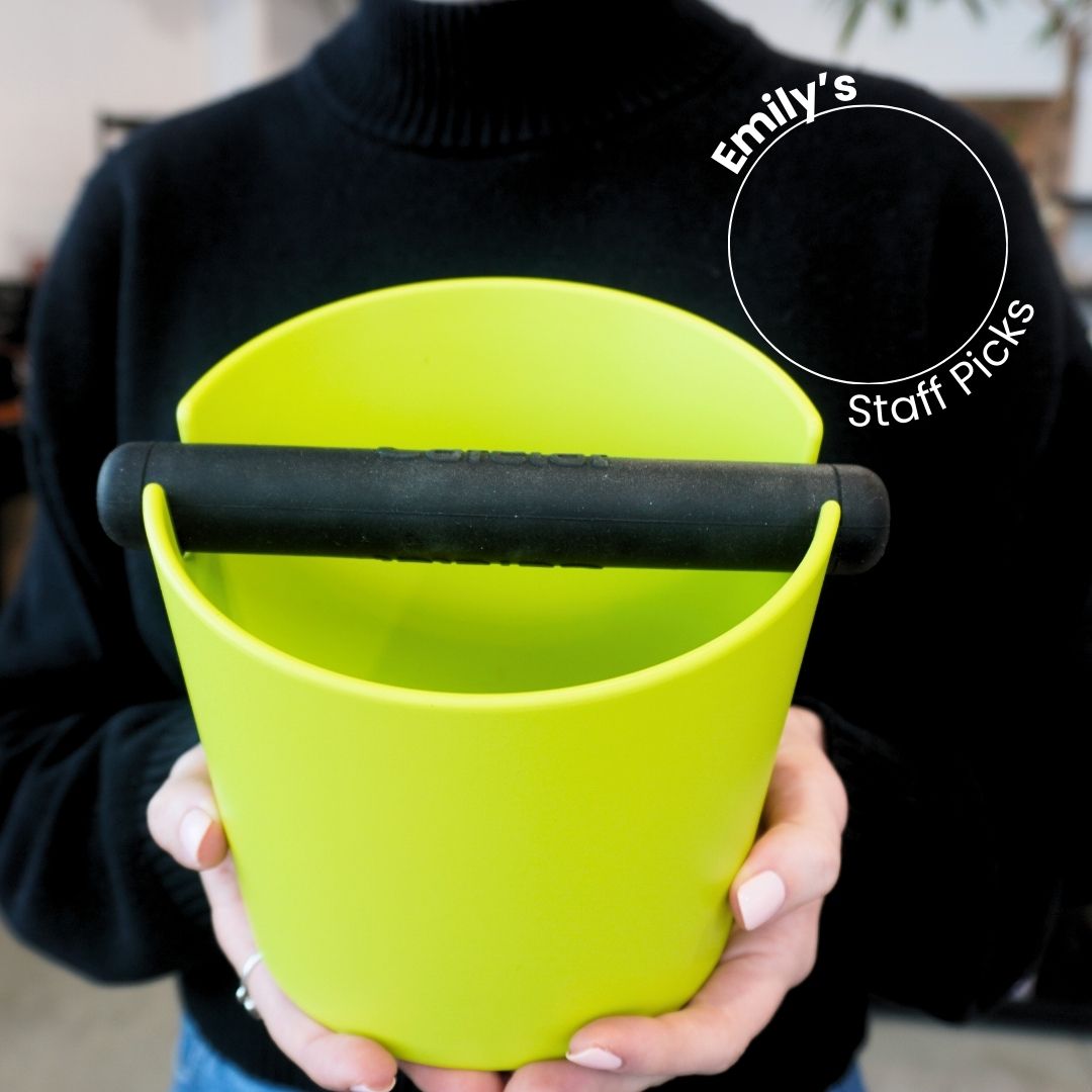 Cafelat Large Tubbi Knockbox - Professional Espresso Grounds Container for Baristas & Coffee Lovers - Perfect for Home & Cafe Use