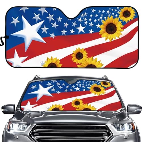 USA Flag Sunflower