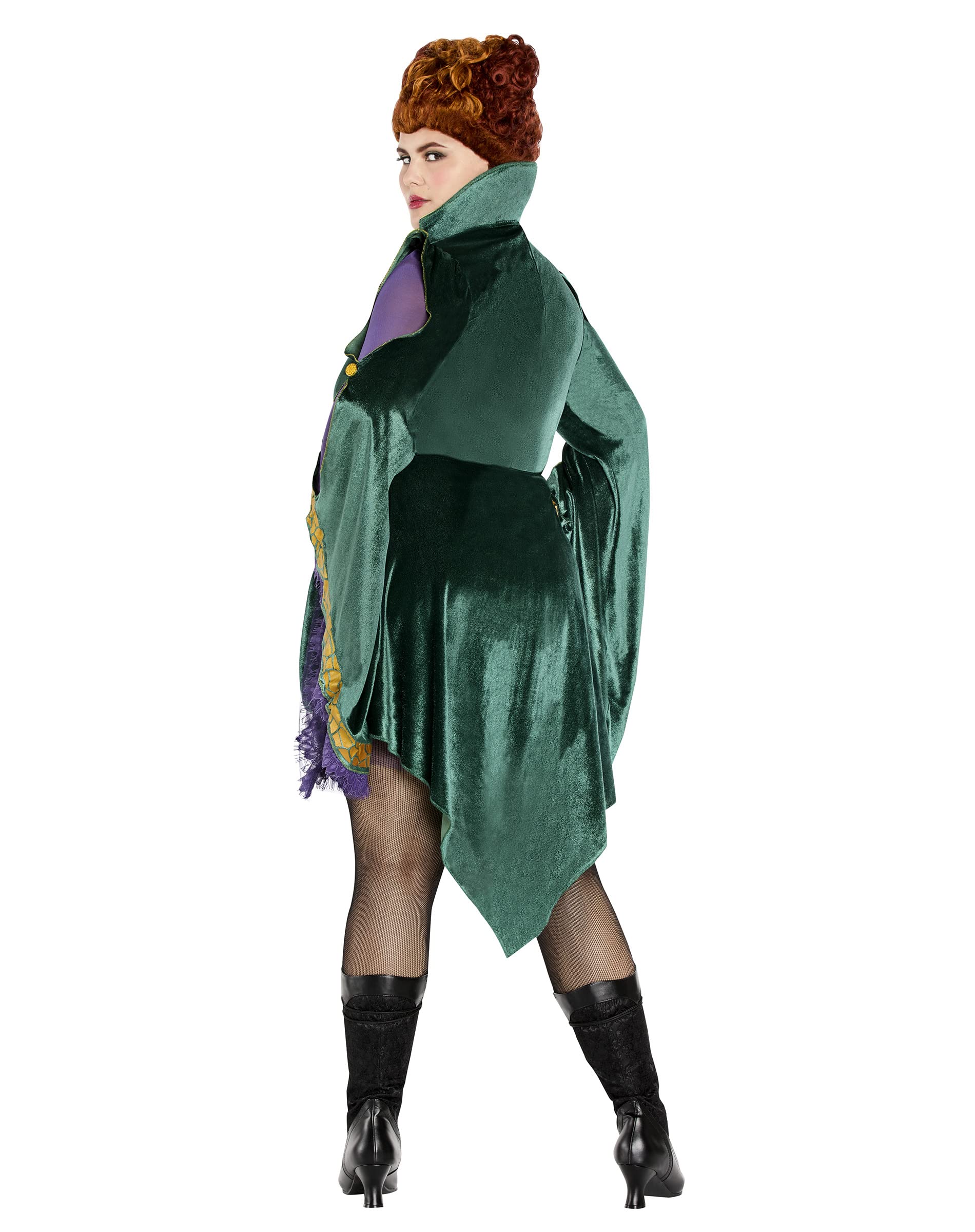 Hocus Pocus Winifred Sanderson Dress - Adult Witch Costume for Halloween & Cosplay