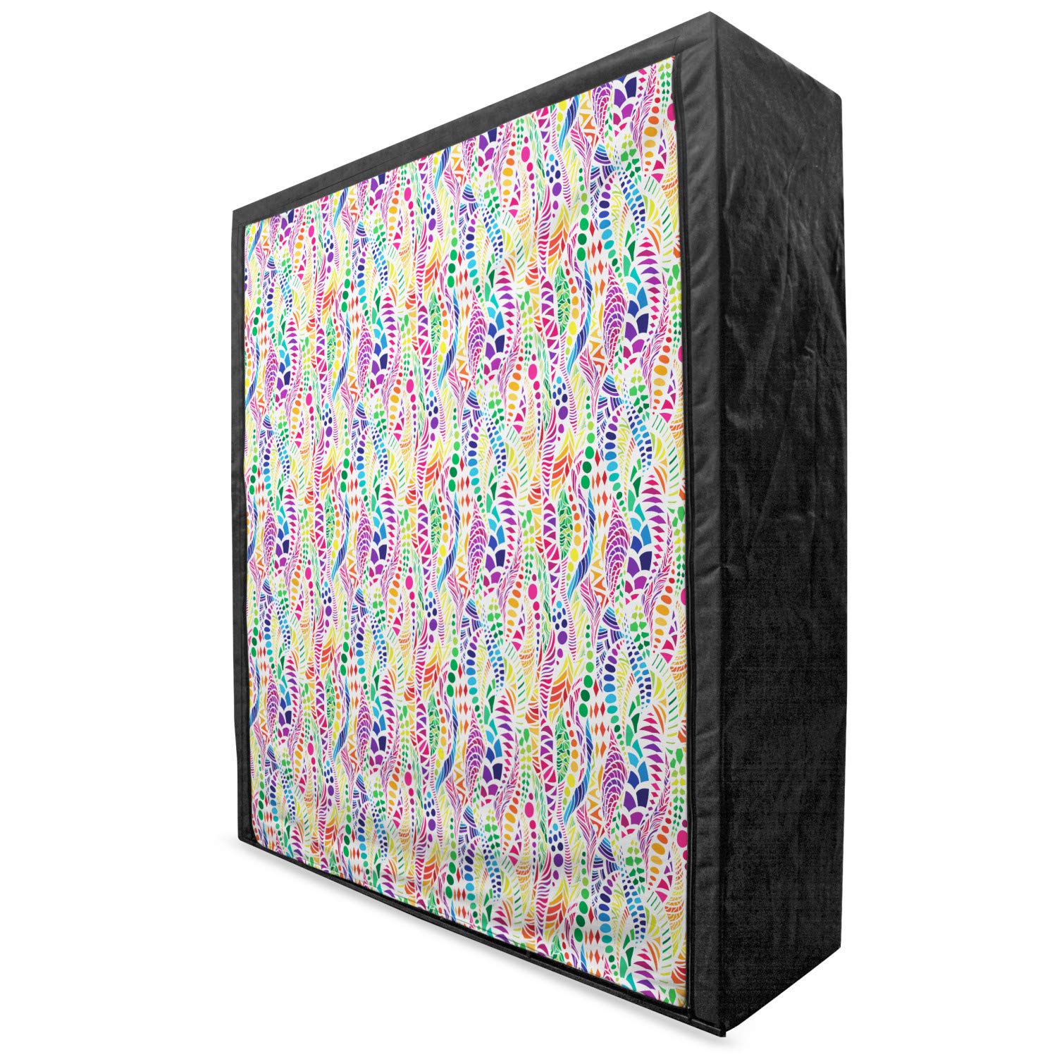 Ambesonne Geometric Portable Fabric Wardrobe - 59