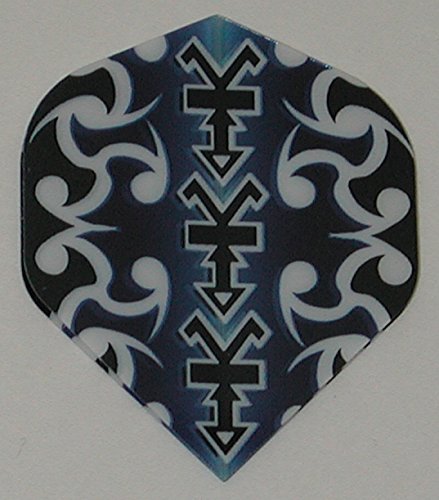 Premium US Darts - 3 Sets (9 Flights) Extra Strong Ruthless Standard Tribal Dart Flights for Professional Players & Bar Games