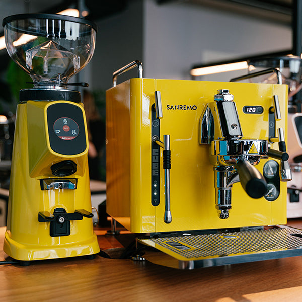 Sanremo Cube Espresso Machine & Coffee Grinder Combo - Professional Barista-Grade Equipment for Home & Cafe Use