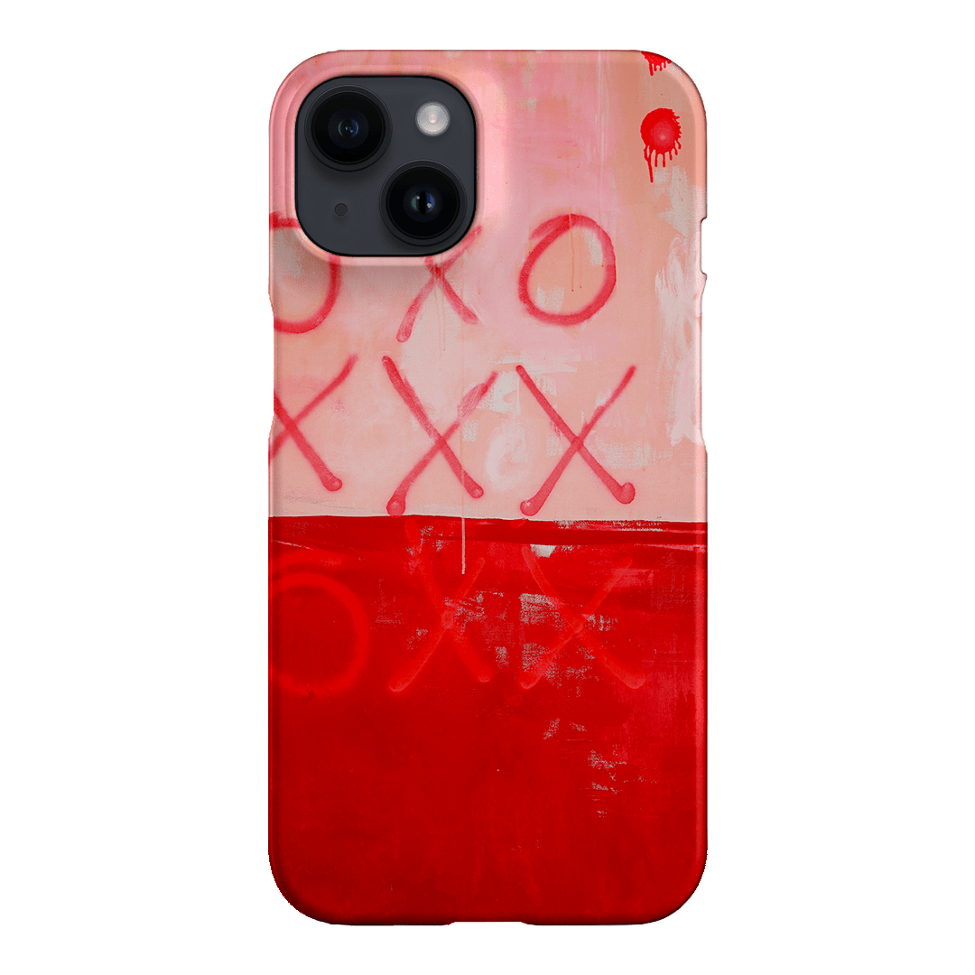 Premium Xoxo Phone Case - Shockproof & Slim Design for iPhone 15/14/13/12/11 Pro Max - Trendy Cute Protective Cover for Everyday Use, Travel & Outdoor Activities