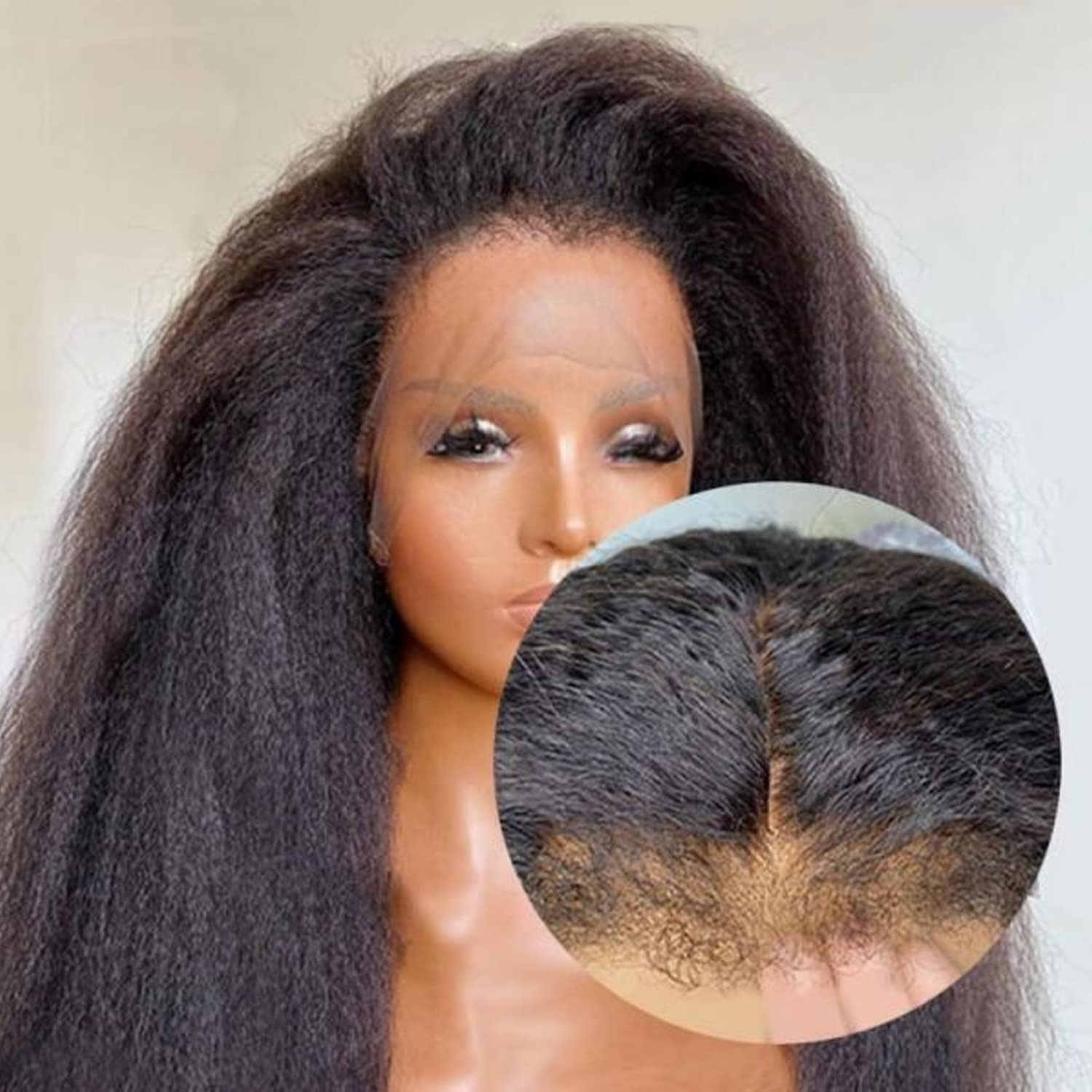 13x6 HD Lace Frontal Human Hair Wig with Pre-Plucked Bleached Knots & Baby Hair - Natural Preplucked Hairline for Black Women - Perfect for Daily Wear, Special Occasions & Protective Styling (14 Inches)