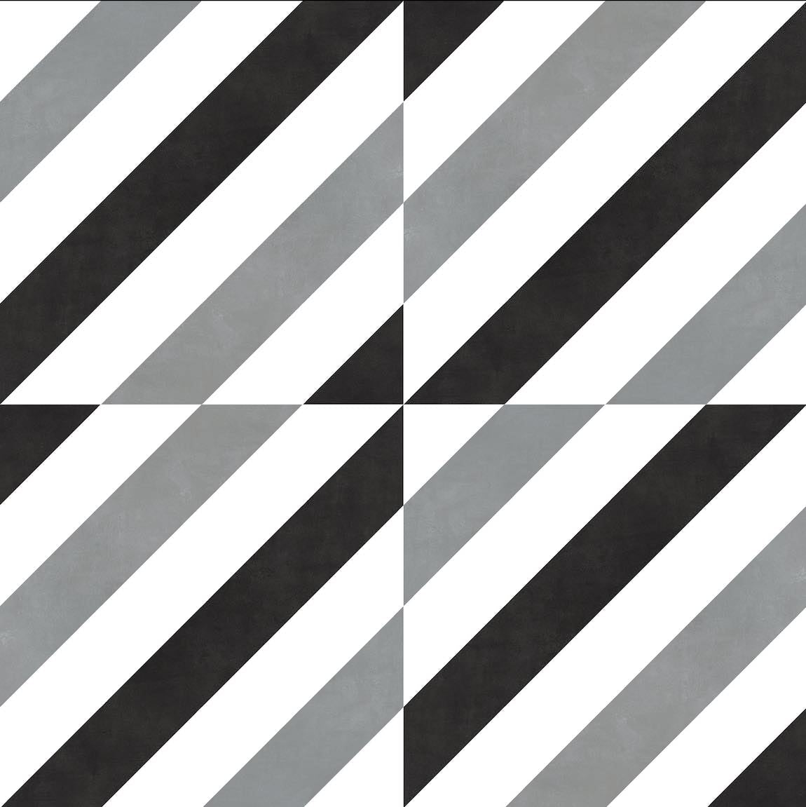 8x8 Patterned Tile Stripes - Decorative Wall & Floor Tiles for Kitchen Backsplash, Bathroom, and Shower Renovation