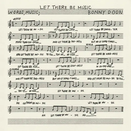 Bonny Doon Let There Be Music - Premium Vinyl Record for Music Lovers - Perfect for Home Listening & Gifts