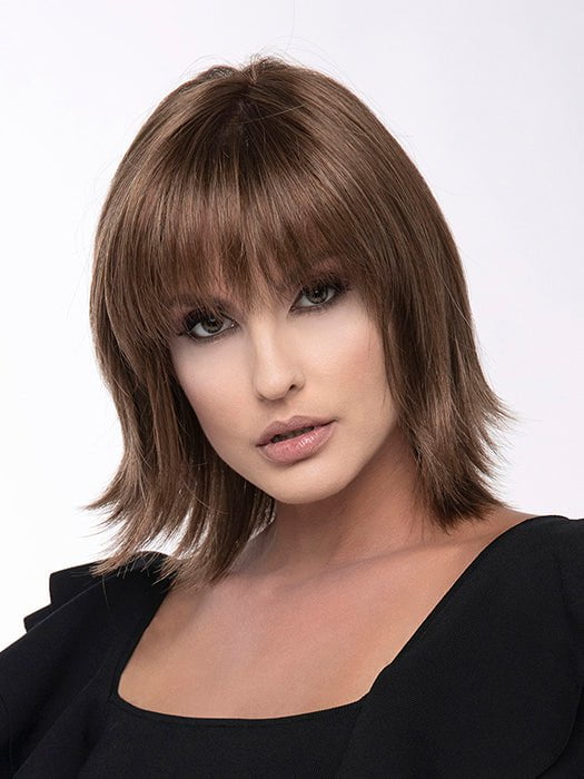 Premium Synthetic Lace Front Wig with Mono Top - Amber Color for Natural Look | Perfect for Cosplay, Daily Wear & Special Occasions